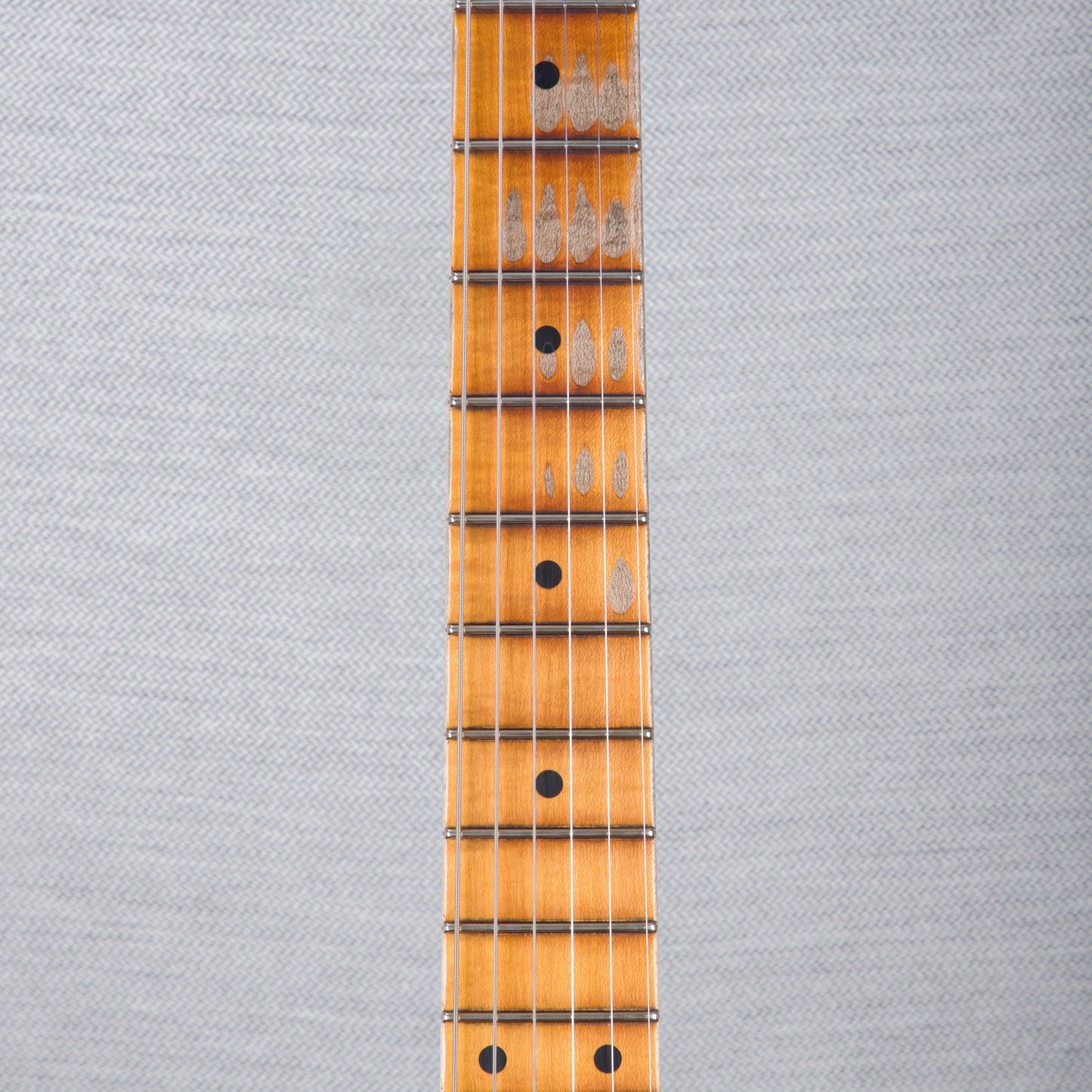 Fender Custom Shop 70th Anniversary 1954 Sratocaster Limited Edition Electric Guitar - Wide-Fade Chocolate 2-Color Sunburst - #LXX0166