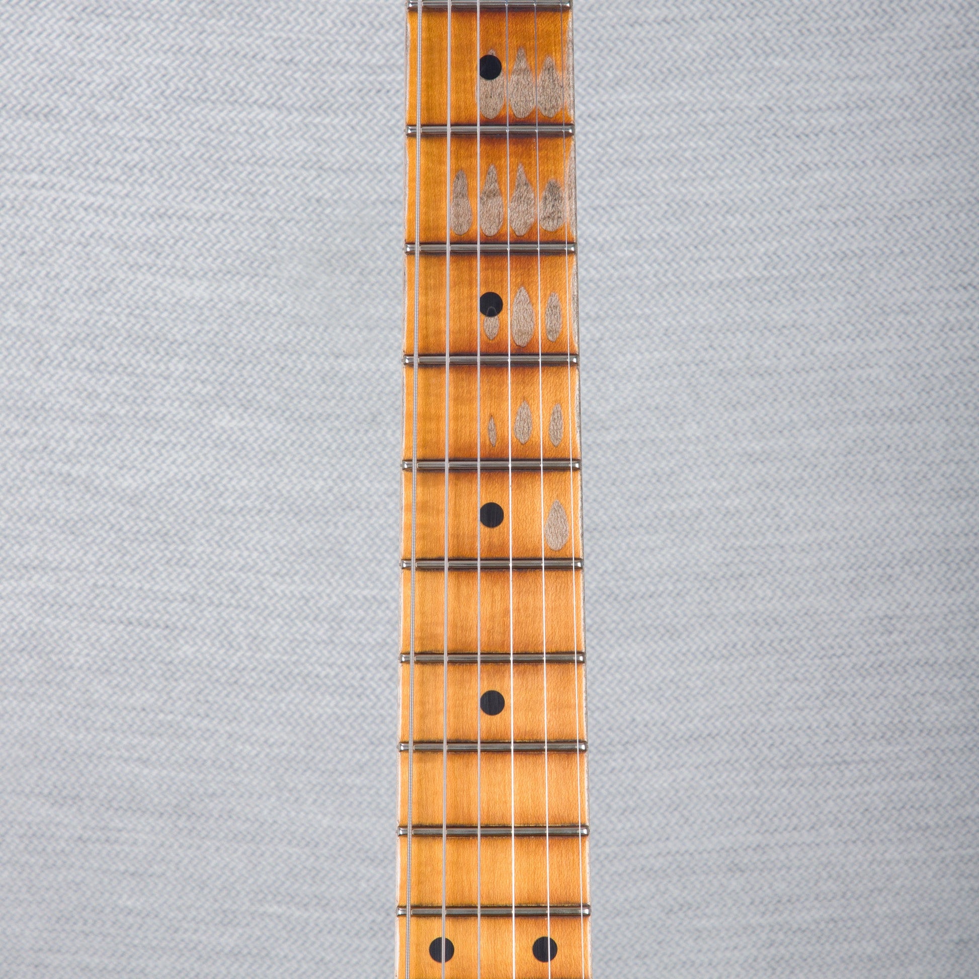 Fender Custom Shop 70th Anniversary 1954 Sratocaster Limited Edition Electric Guitar - Wide-Fade Chocolate 2-Color Sunburst - #LXX0166