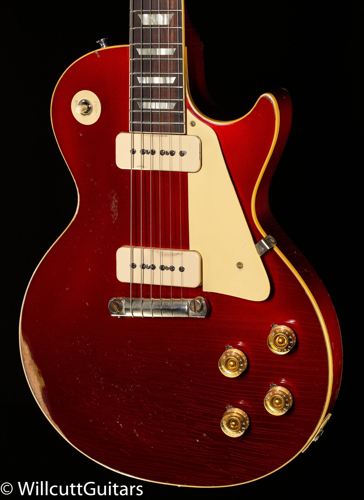 Gibson Custom Shop 1954 Les Paul Standard Murphy Lab Heavy Aged Candy Red (604)