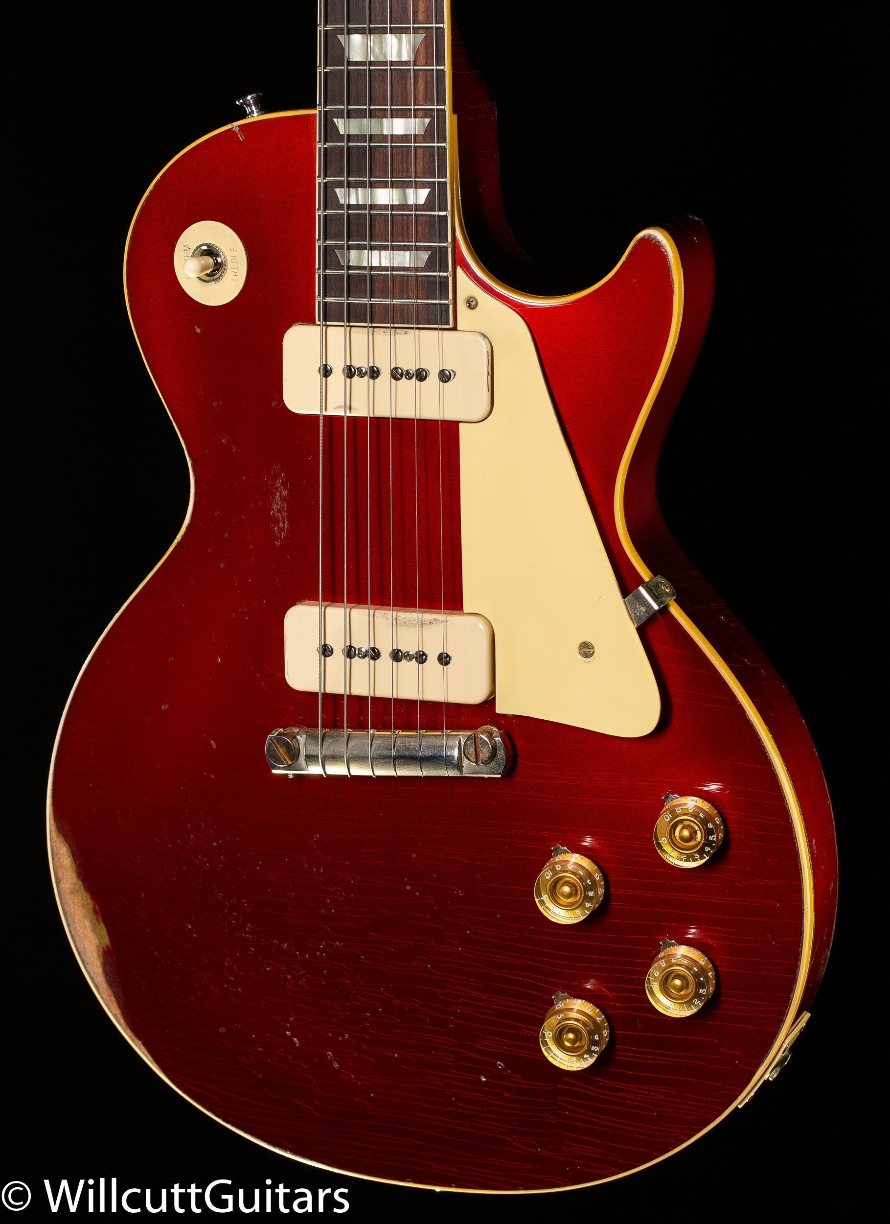 Gibson Custom Shop 1954 Les Paul Standard Murphy Lab Heavy Aged Candy Red (604)