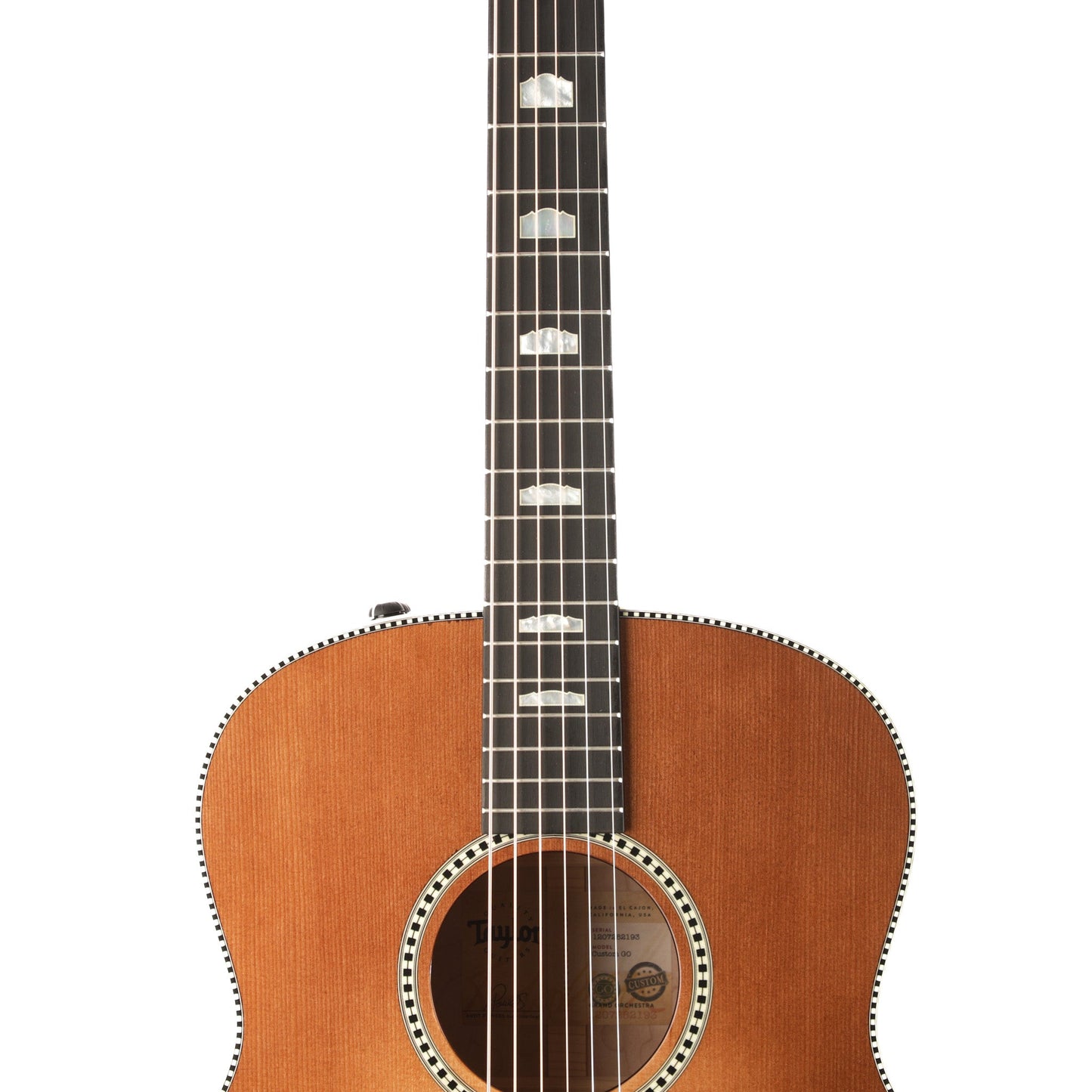 Taylor NAMM 2022 Custom Catch Grand Orchestra Acoustic Guitar - Quilted Maple, Sitka Spruce