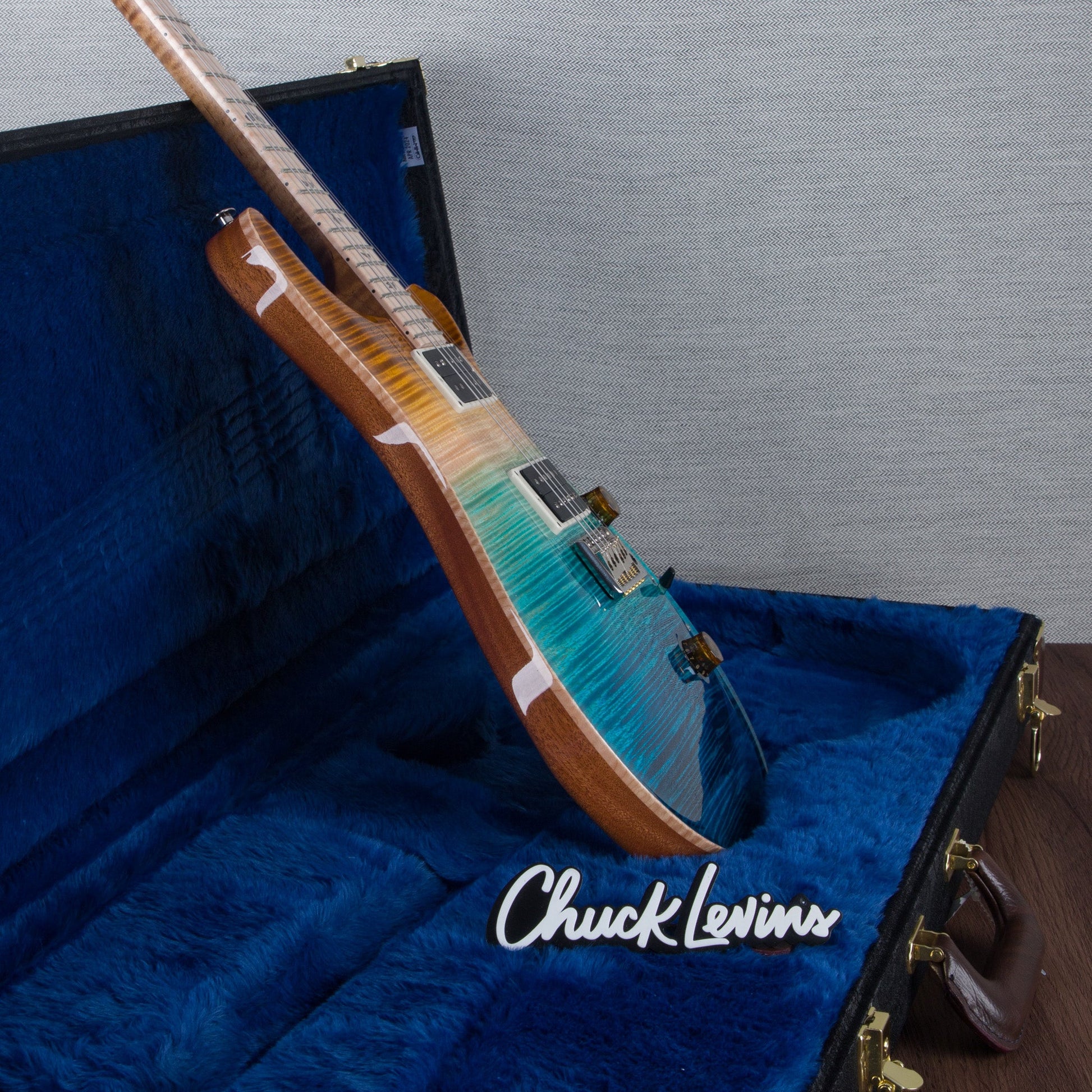 PRS Wood Library Custom 24 Electric Guitar - Private Stock Beach Fade Finish - CHUCKSCLUSIVE - #240388844 - 2024