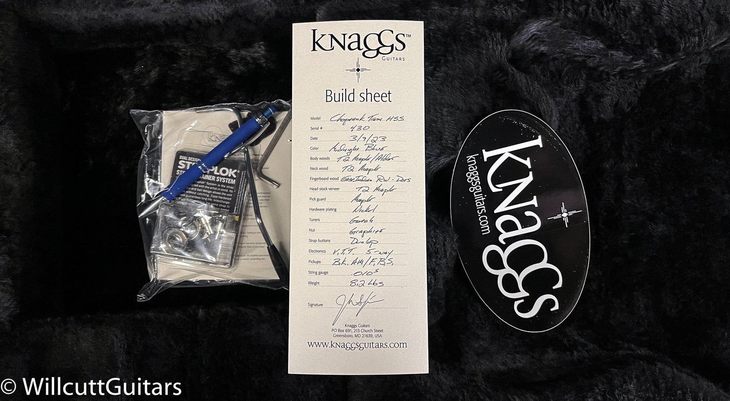 2023 Knaggs Chesapeake Choptank Trem HSS Midnight Blue (430)