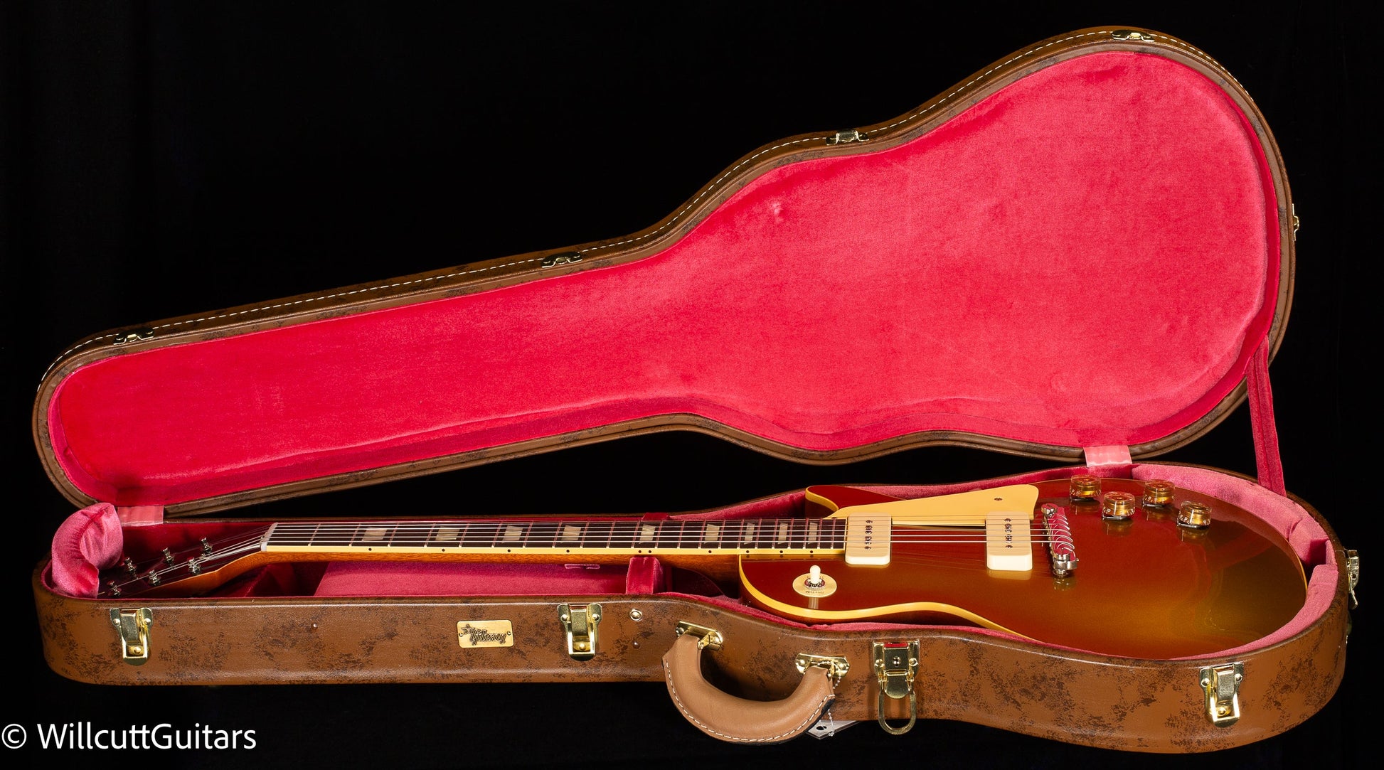 Gibson Custom Shop 1954 Les Paul Standard V2 Neck Gold Top VOS Lightweight M2M (225)