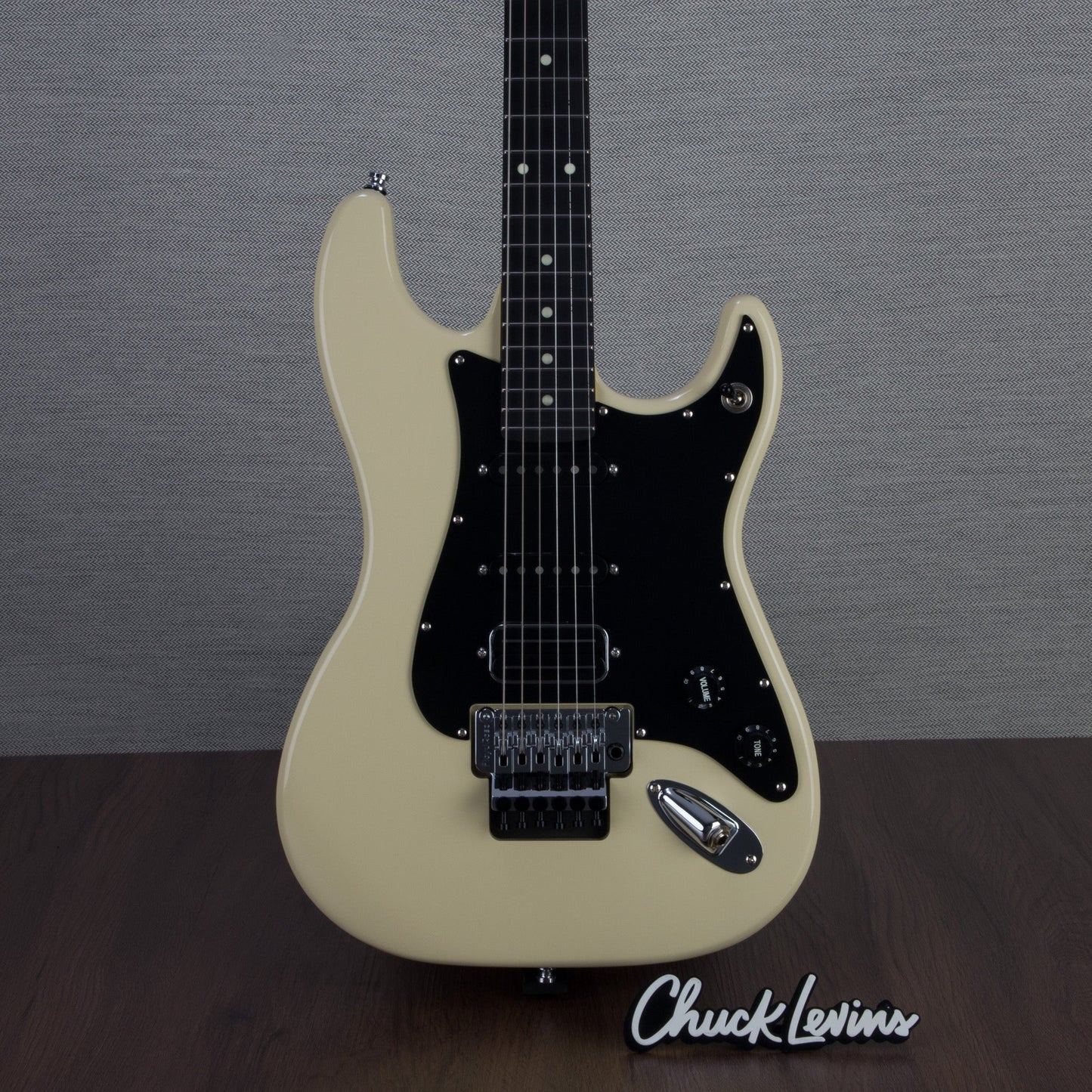 Lerxst Alex Lifeson Signature Electric Guitar with Floyd Rose - Limelight Cream - #24309104