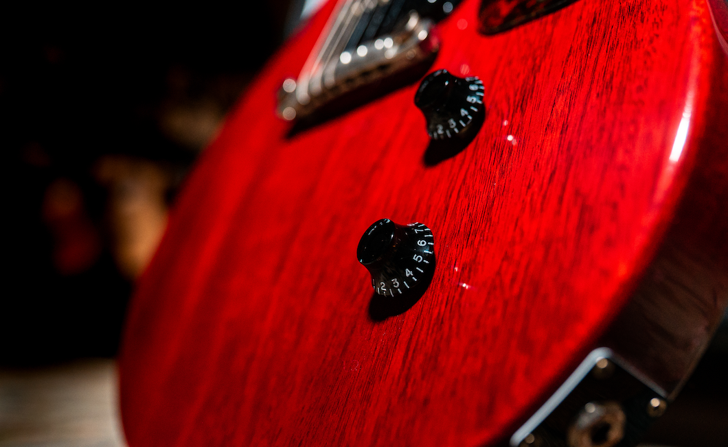 Gibson Custom 1958 Les Paul Junior Double Cut Reissue VOS - Faded Cherry