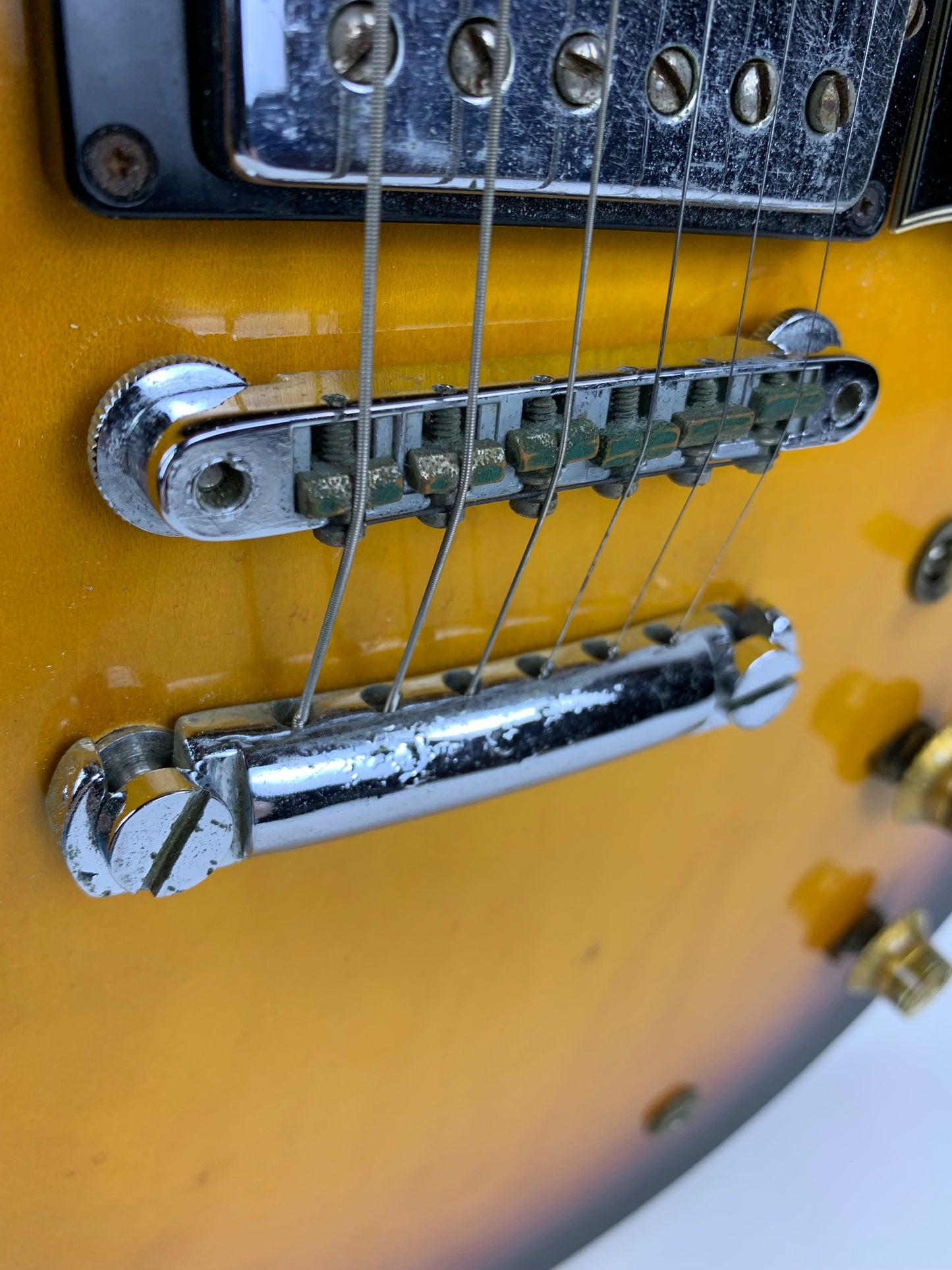 1967 Gibson ES-335 TD Sunburst Vintage Guitar Stoptail | Pat # Sticker Pickups Pre-T-Top!