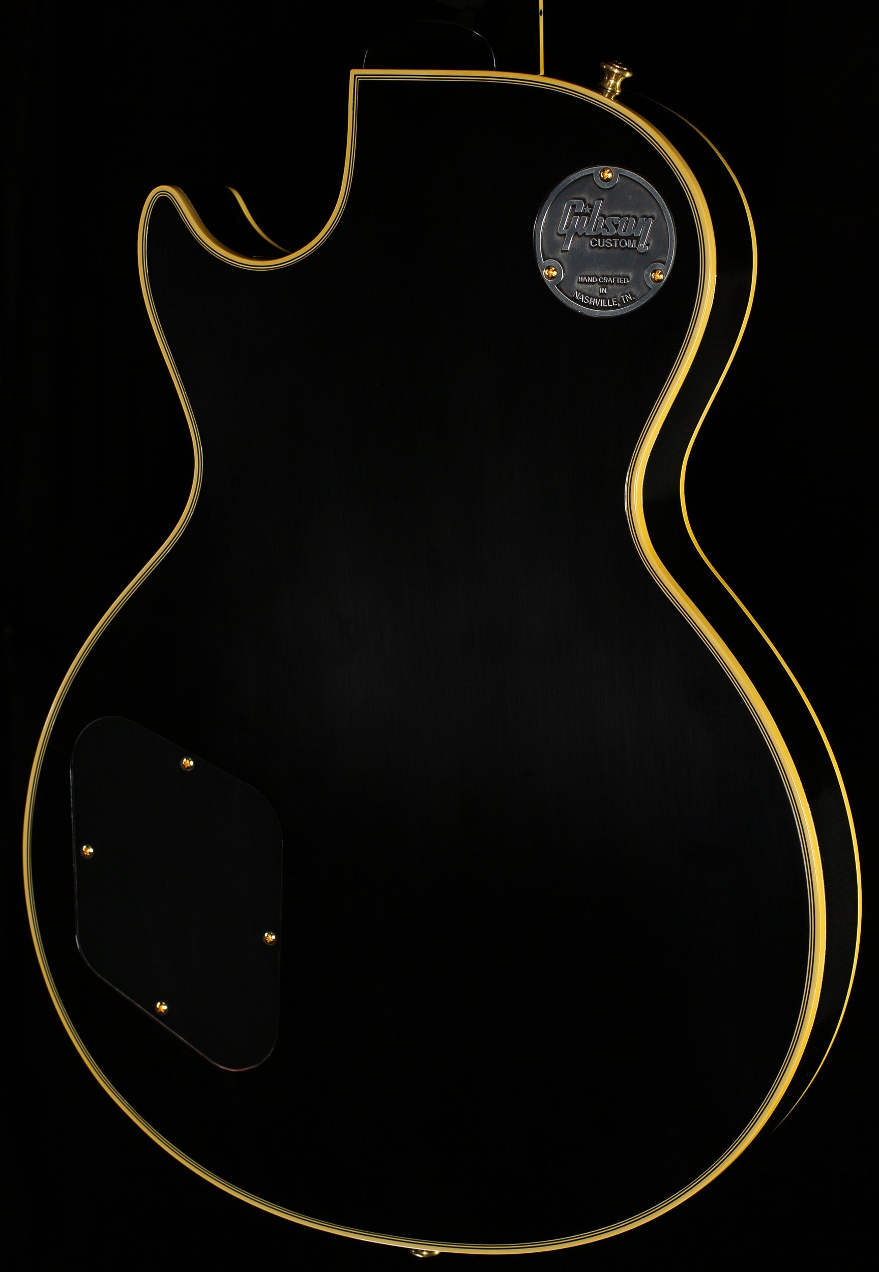 Gibson Custom Shop 1954 Les Paul Custom Staple Pickup Reissue Ebony VOS (102)