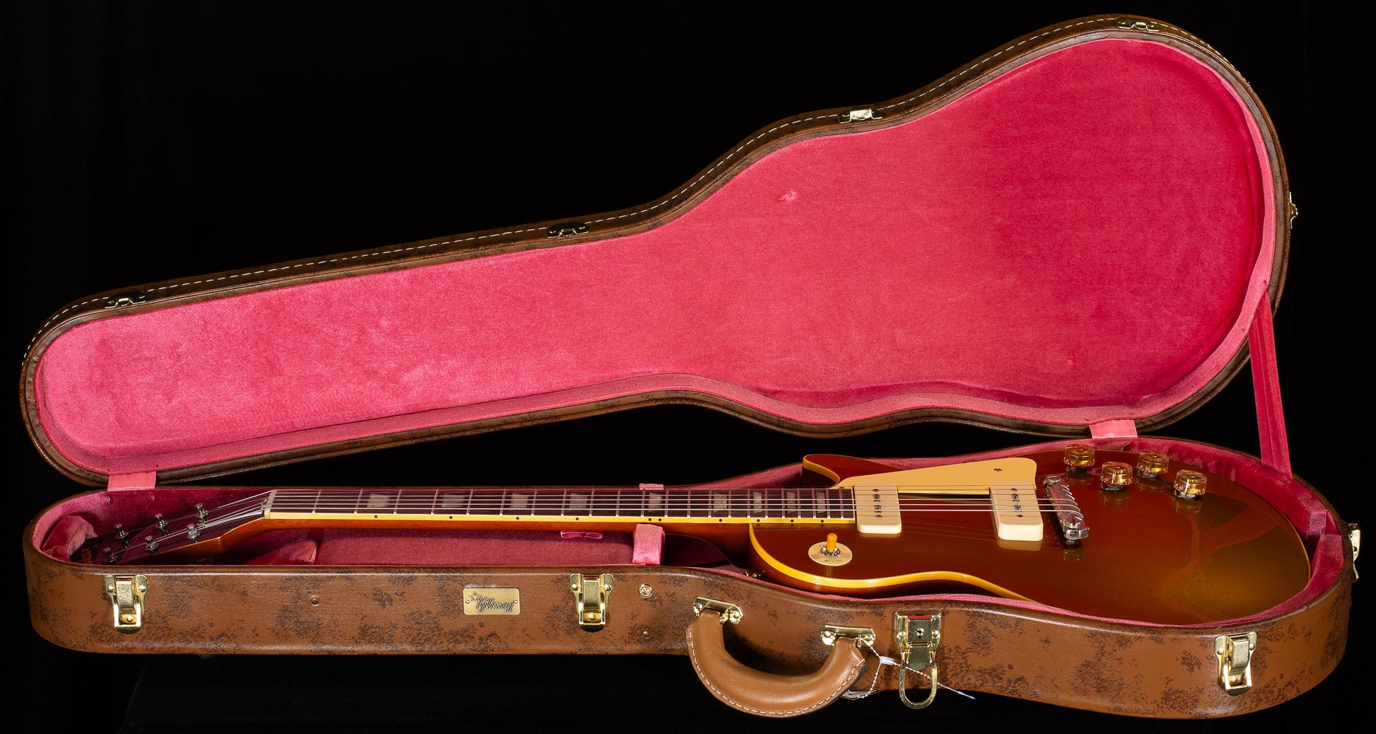 Gibson Custom Shop Willcutt Exclusive 1954 Les Paul Standard V2 Neck Gold Top VOS Lightweight M2M (224)