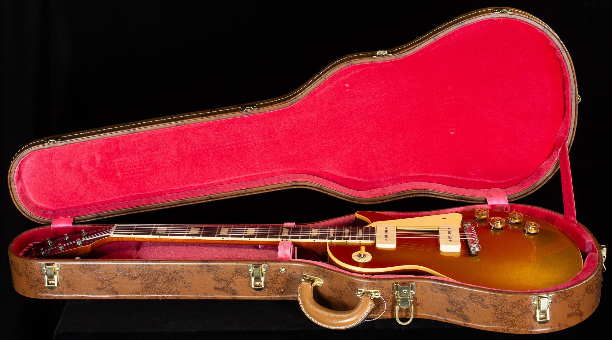 Gibson Custom Shop Willcutt Exclusive 1954 Les Paul Standard V2 Neck Gold Top VOS Lightweight M2M (553)