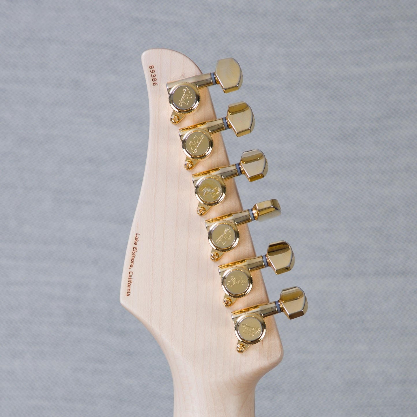 Suhr Limited Edition Standard Thin Burst Electric Guitar - Trans Teal - #89386