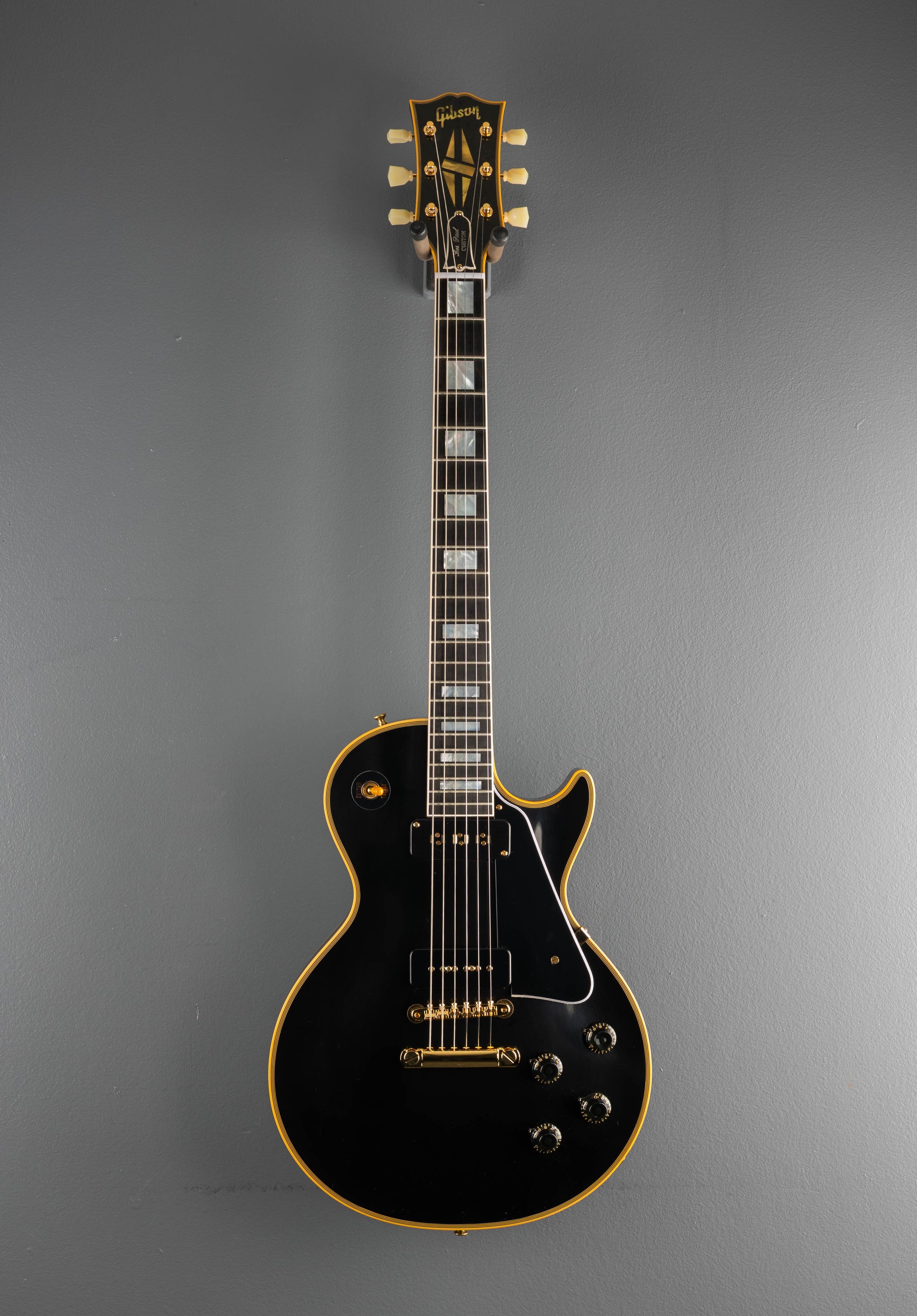 1954 Les Paul Custom Staple Pickup Reissue - VOS Ebony