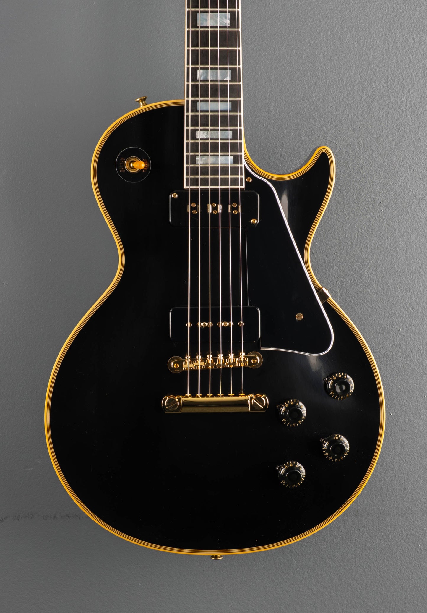1954 Les Paul Custom Staple Pickup Reissue - VOS Ebony