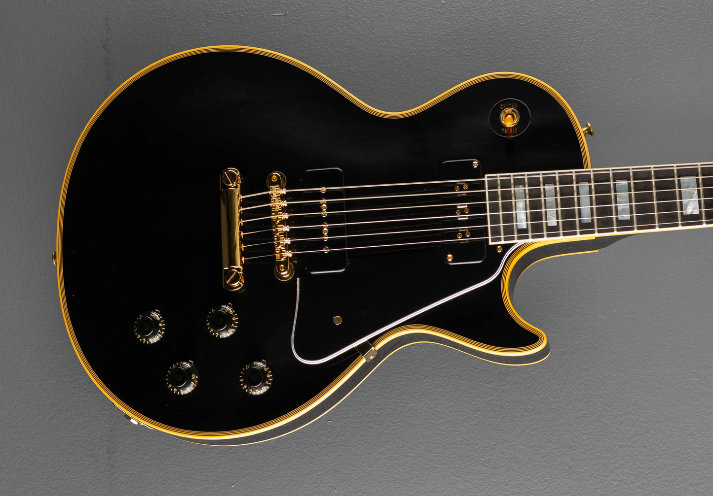 1954 Les Paul Custom Staple Pickup Reissue - VOS Ebony