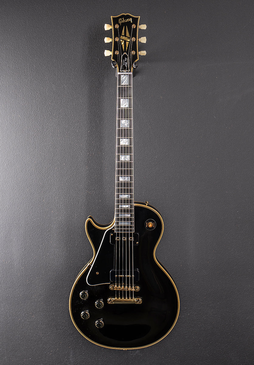 1954 Les Paul Custom Staple Pickup Reissue Left Hand - VOS Ebony