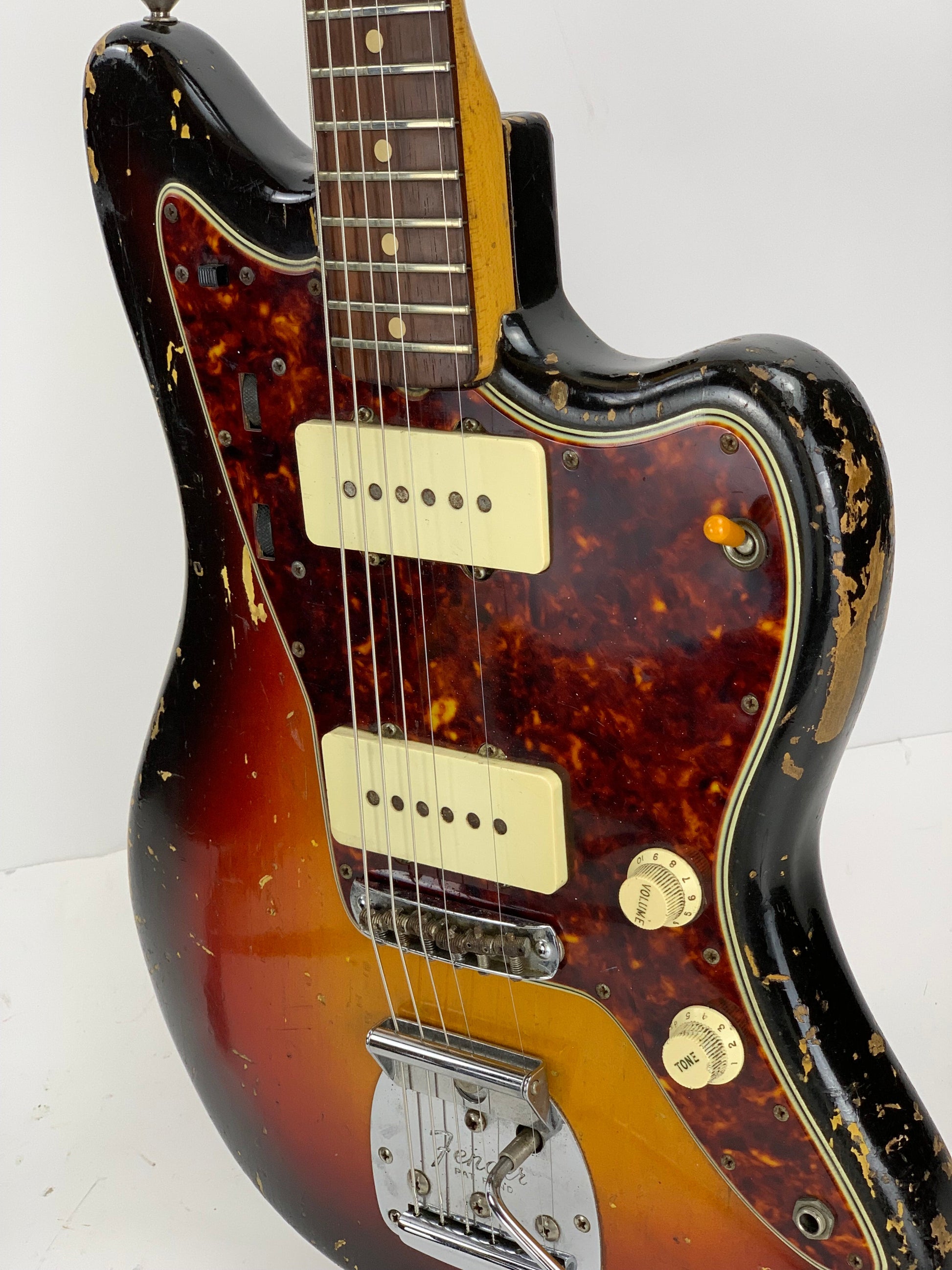 1961 Fender Jazzmaster | Original Vintage Guitar, Slab-Board, Sunburst!
