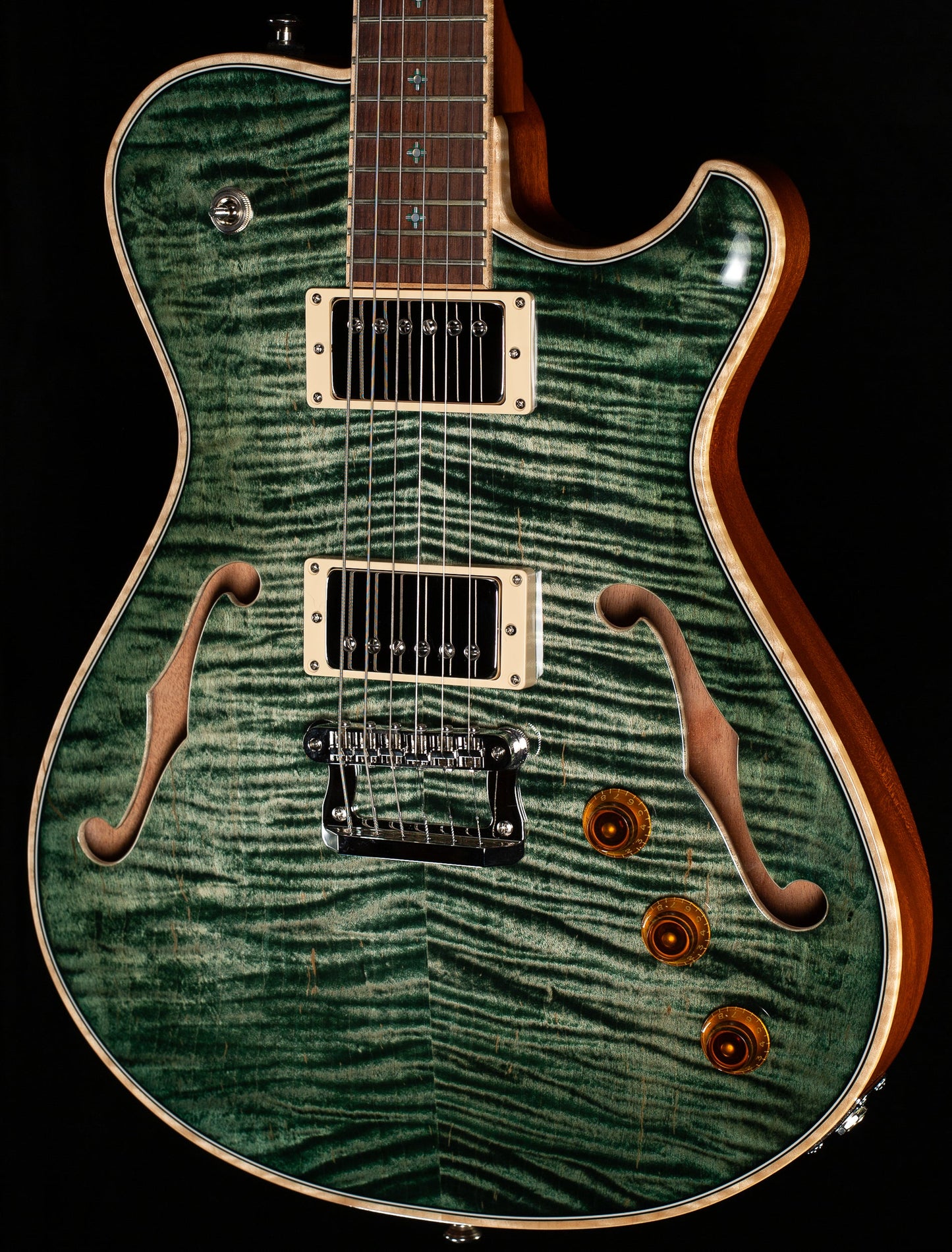 Knaggs Influence Chena Navajo Sun Jade Burst 15th Anniversary T1 Maple Top (466)