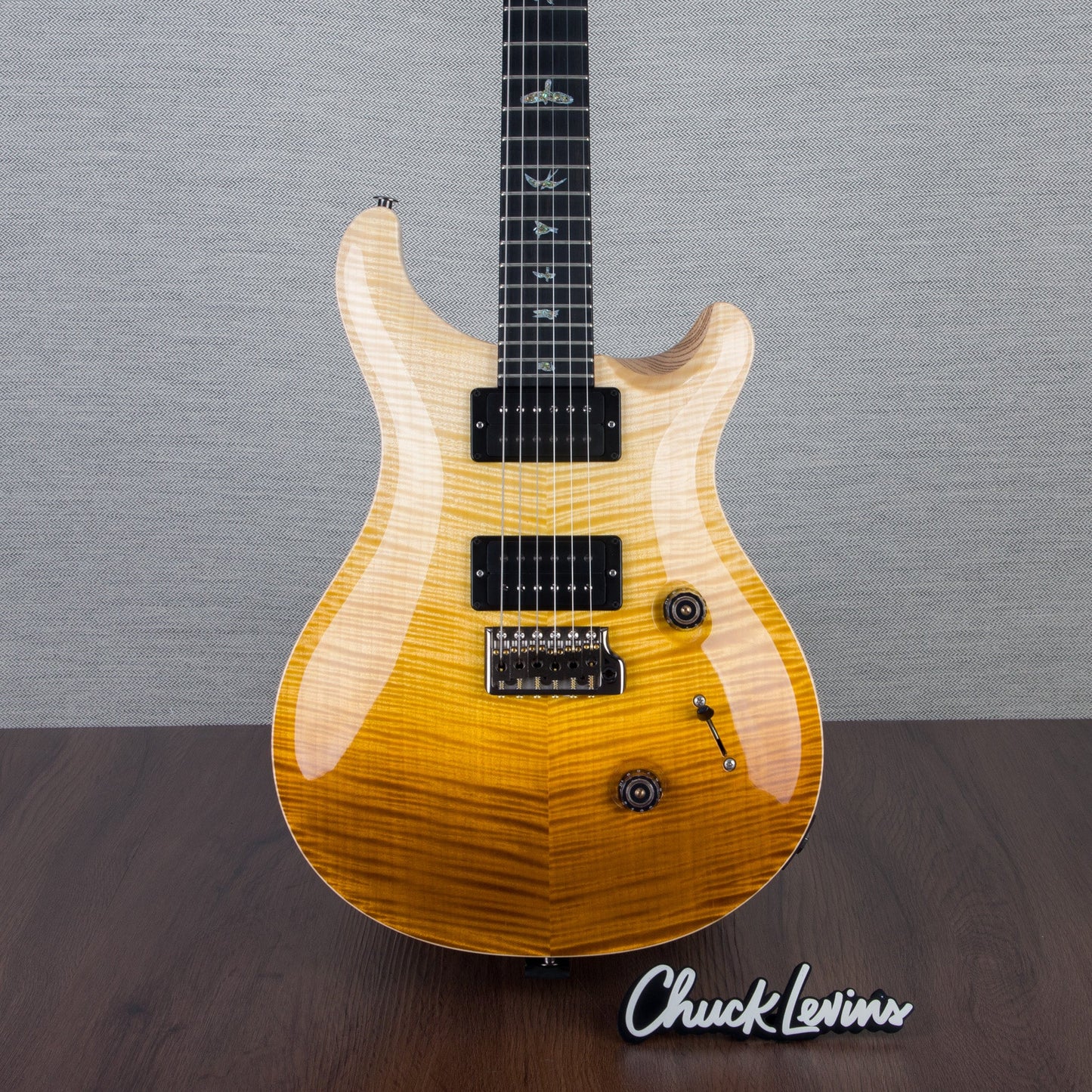 PRS Wood Library Custom 24 Electric Guitar - Private Stock Goldstorm Fade Finish - CHUCKSCLUSIVE - #240383980 - 2024