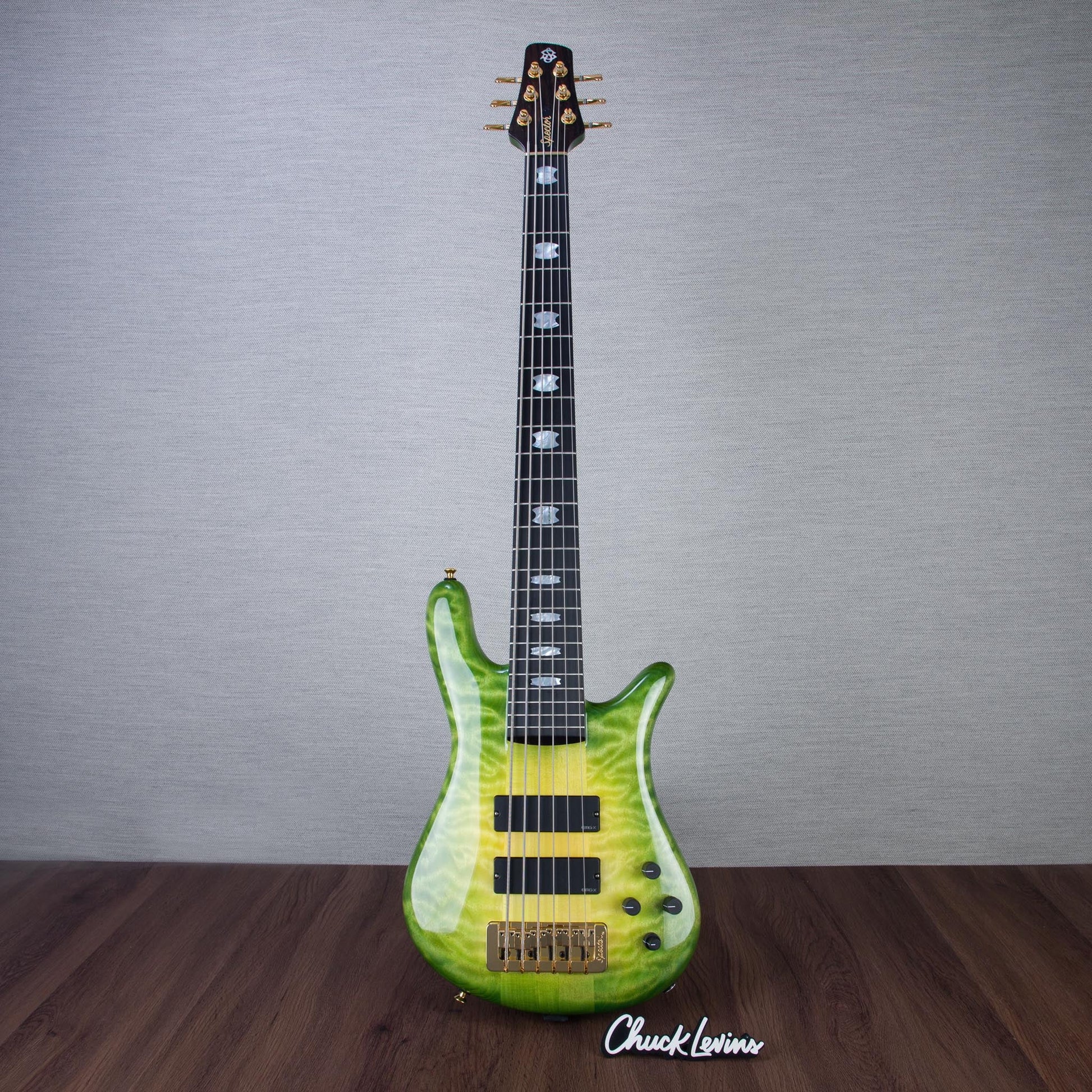 Spector USA NS-6 6-String Electric Bass Guitar - Alien Glow - CHUCKSCLUSIVE - #1970
