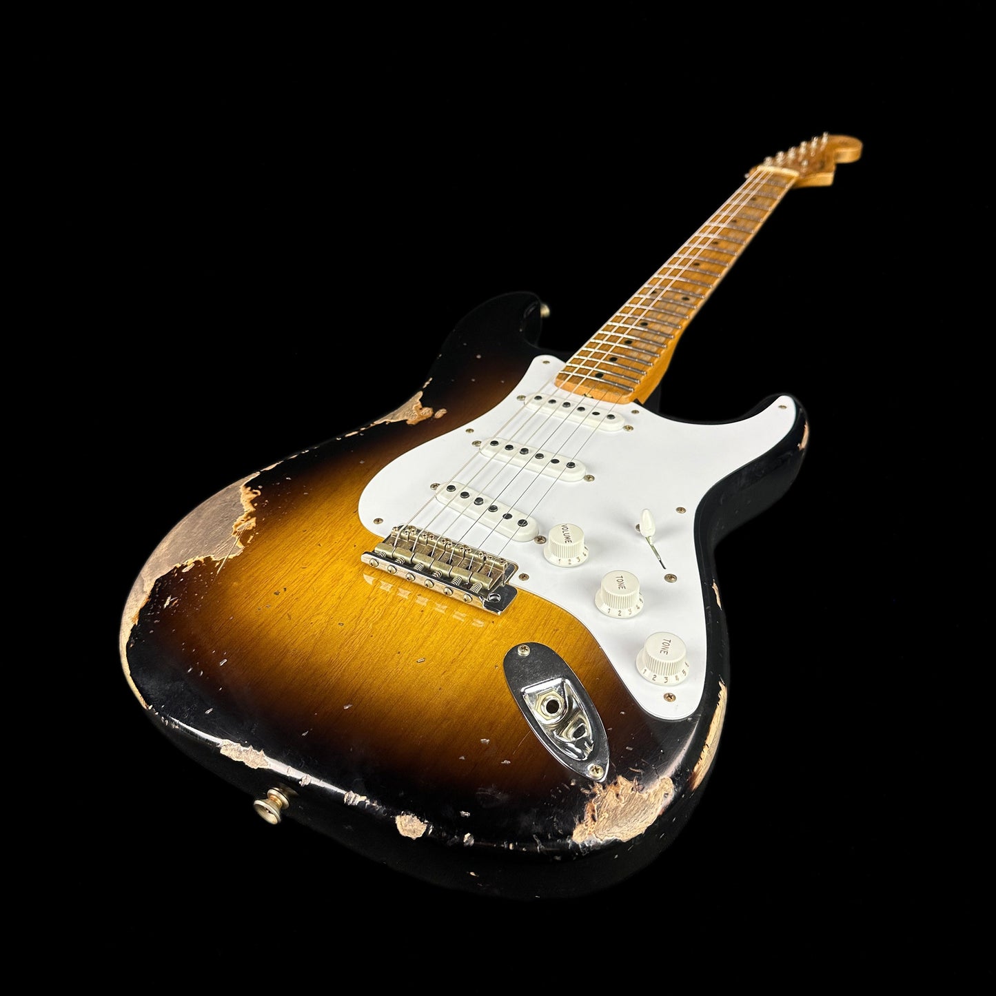Fender Custom Shop LTD 70th Anniversary 1954 Stratocaster Heavy Relic 2-Color Sunburst w/case