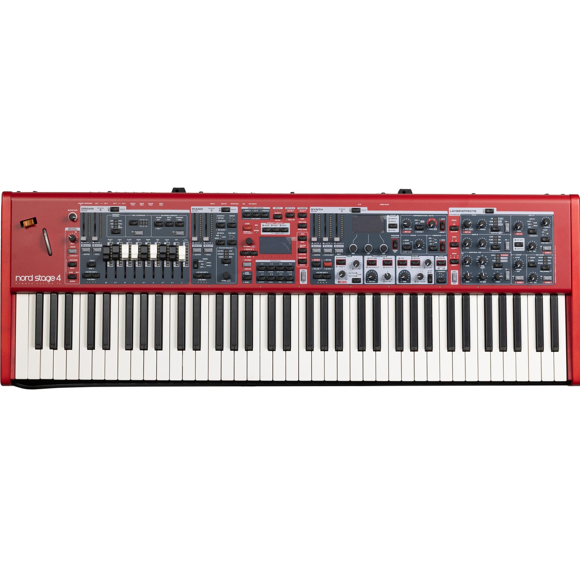 Nord Stage 4 73 Fully Weighted 73-Key Keyboard
