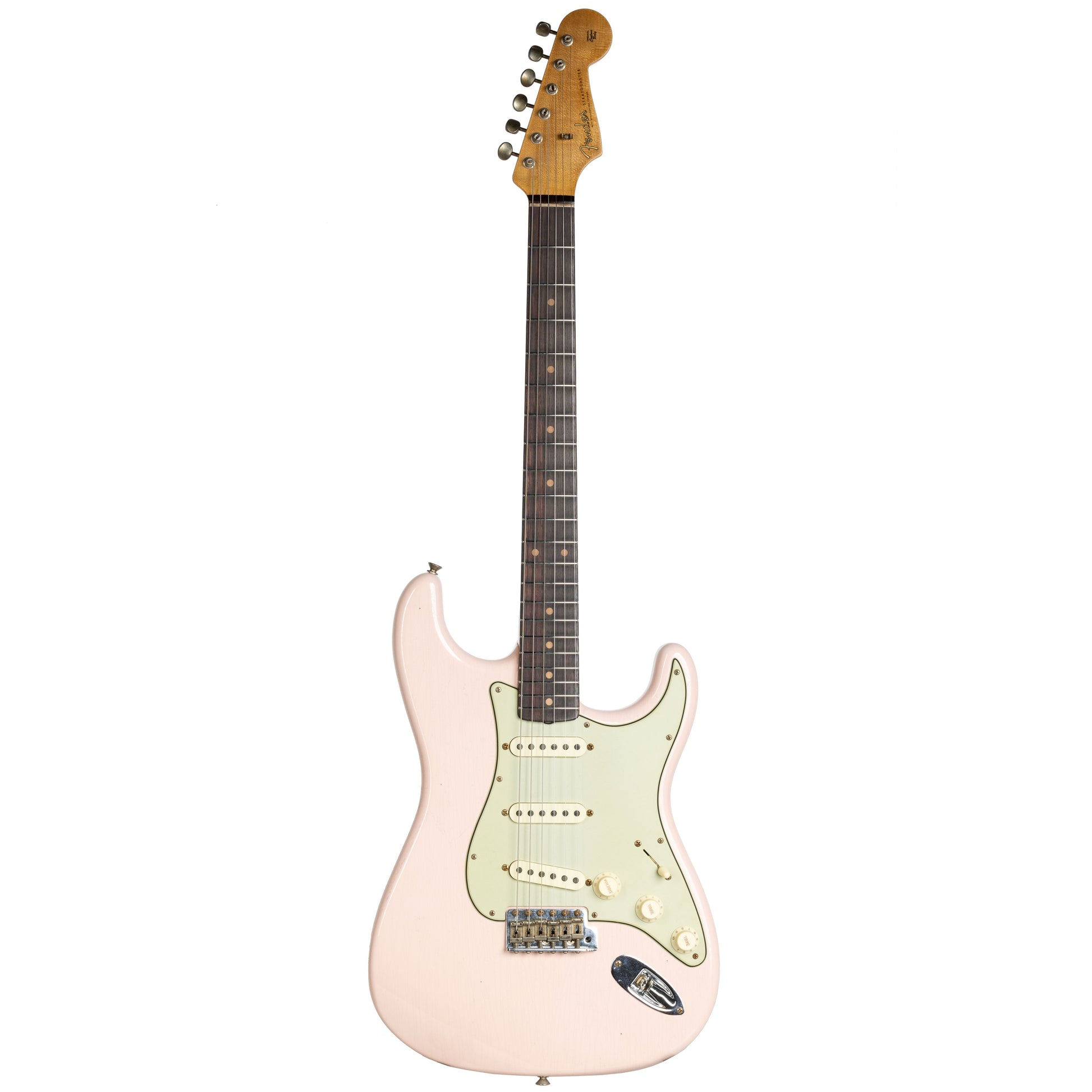 Fender Custom Shop 1959 Stratocaster Journeyman Relic - Super Faded Aged Shell Pink