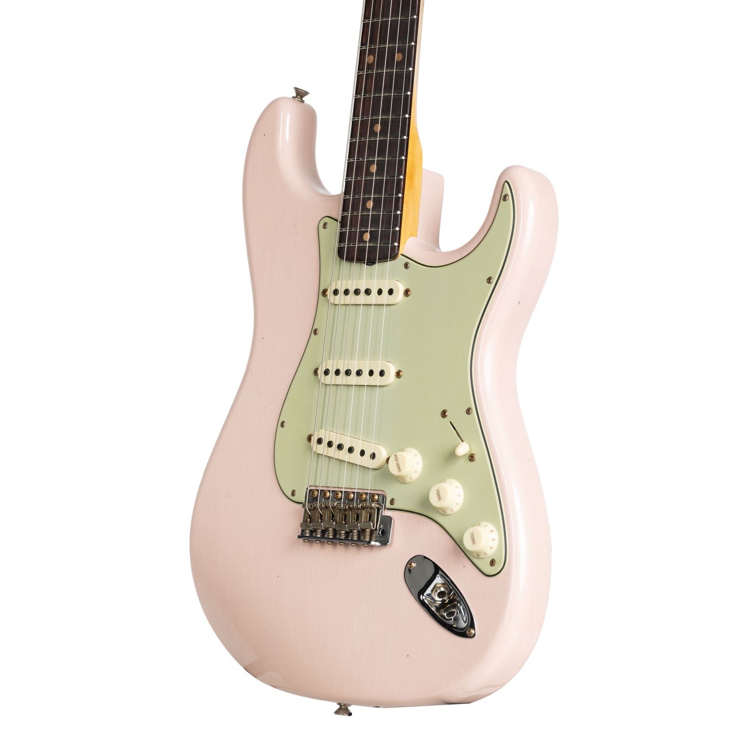 Fender Custom Shop 1959 Stratocaster Journeyman Relic - Super Faded Aged Shell Pink