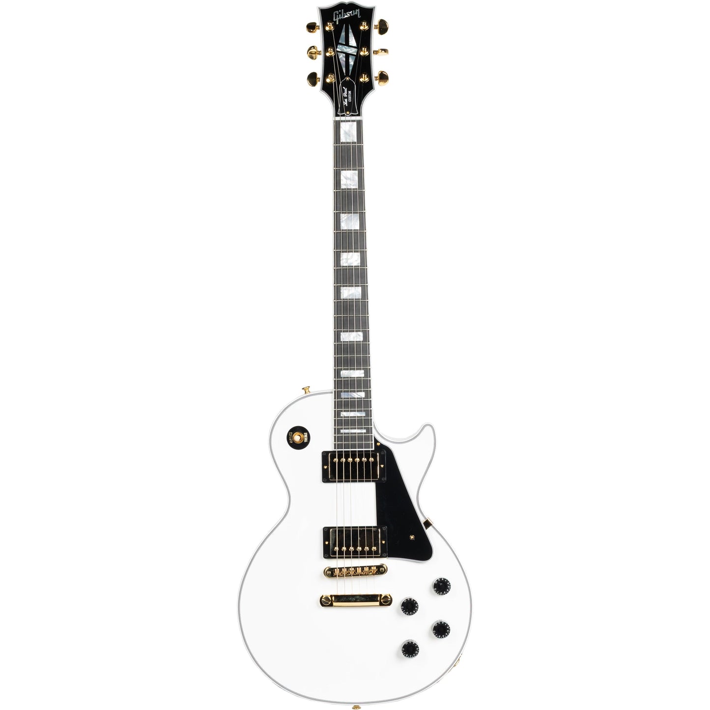 Gibson Les Paul Custom Electric Guitar w/ Ebony Fingerboard - Alpine White