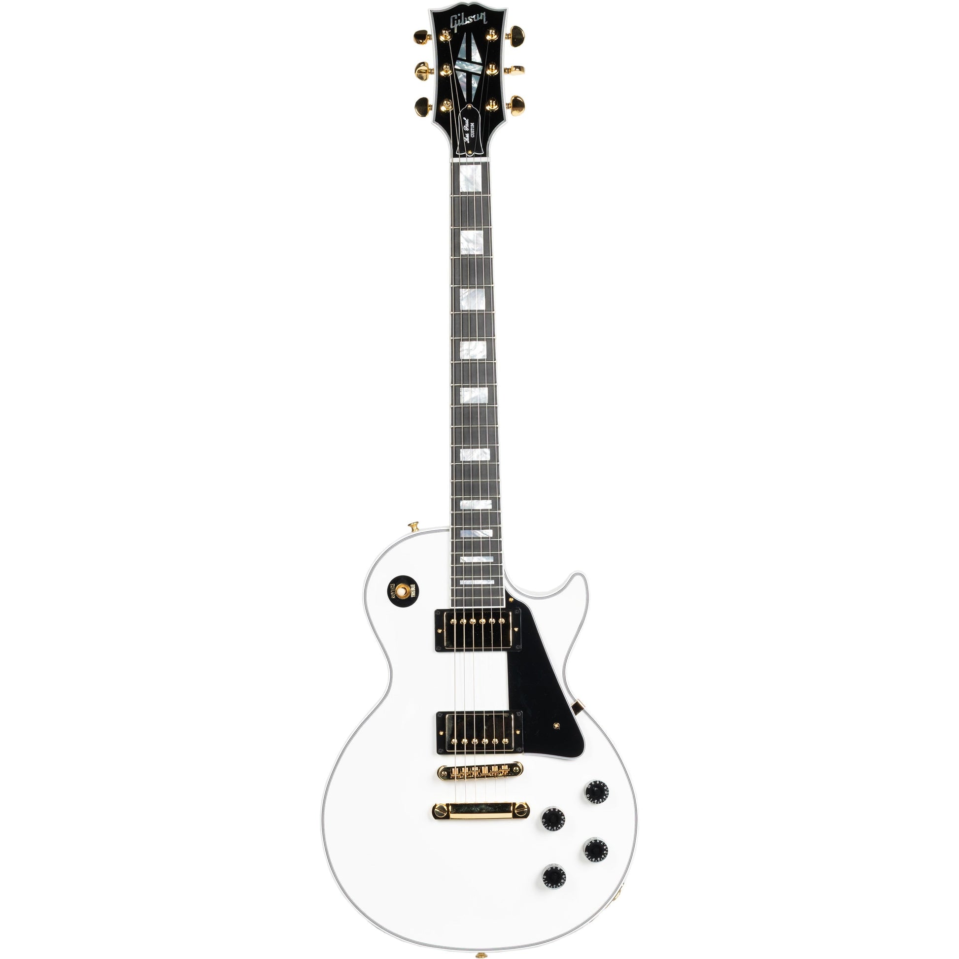 Gibson Les Paul Custom Electric Guitar w/ Ebony Fingerboard - Alpine White