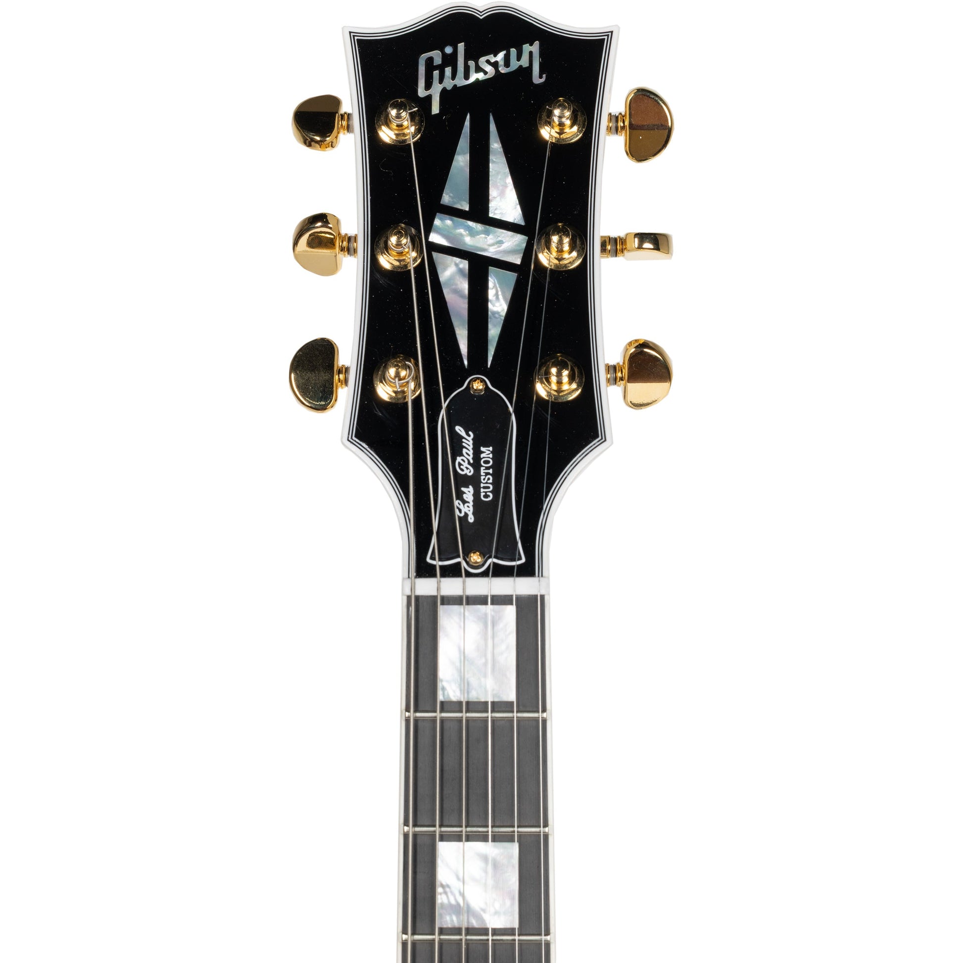 Gibson Les Paul Custom Electric Guitar w/ Ebony Fingerboard - Alpine White