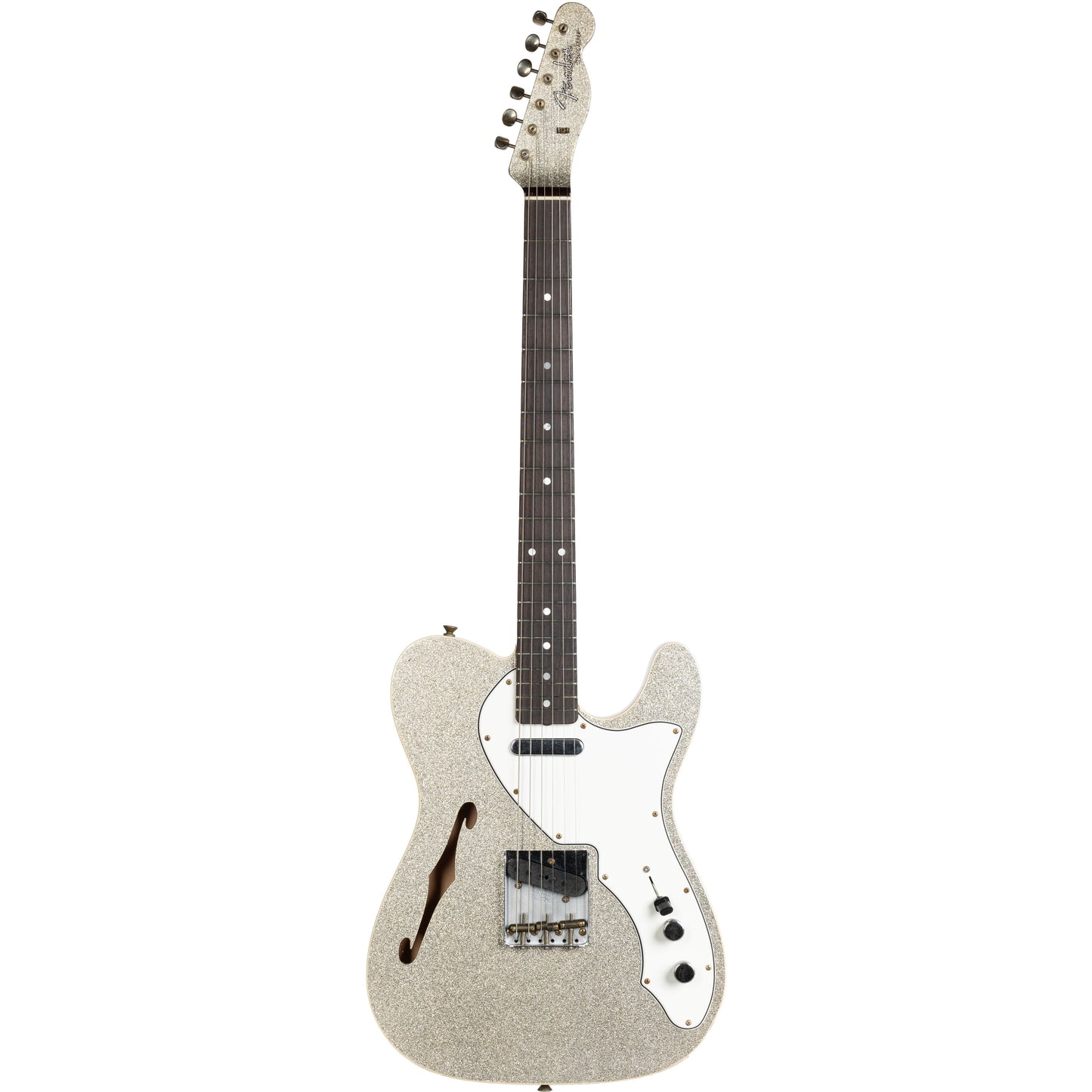 Fender Custom Shop - ‘60 Telecaster Custom Thinline - Aged Silver Sparkle