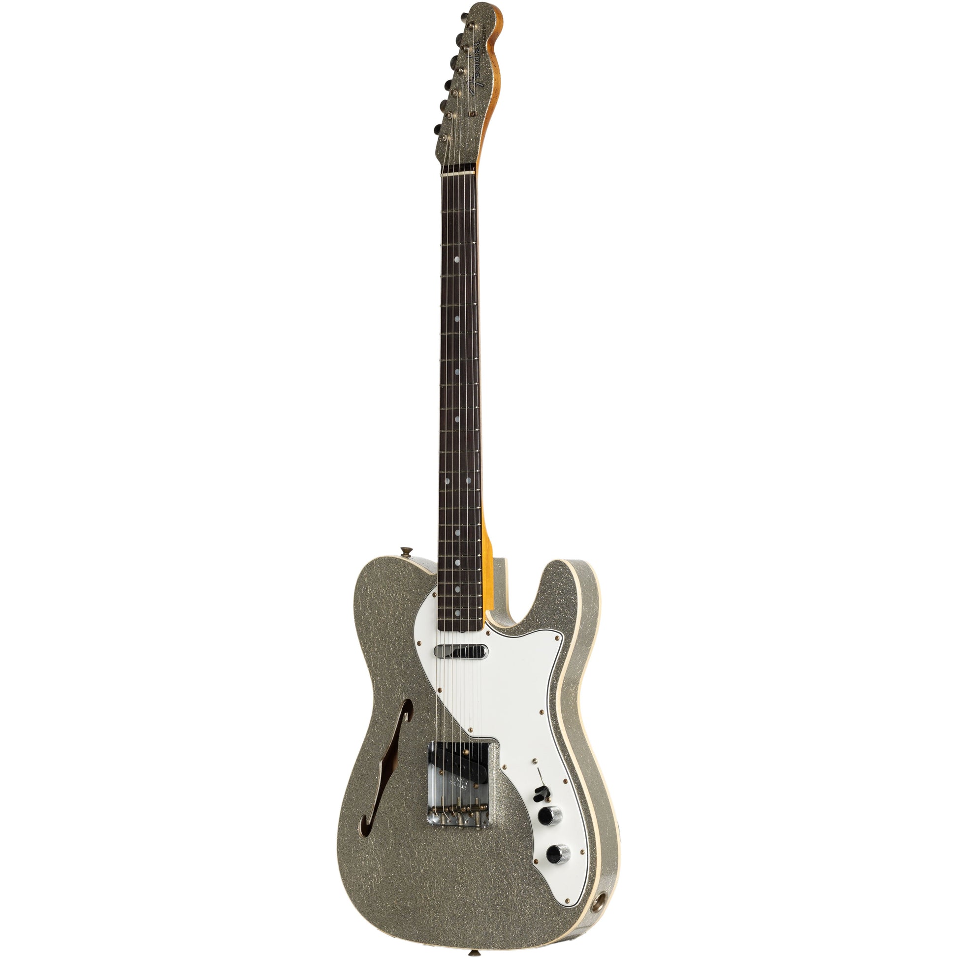 Fender Custom Shop - ‘60 Telecaster Custom Thinline - Aged Silver Sparkle