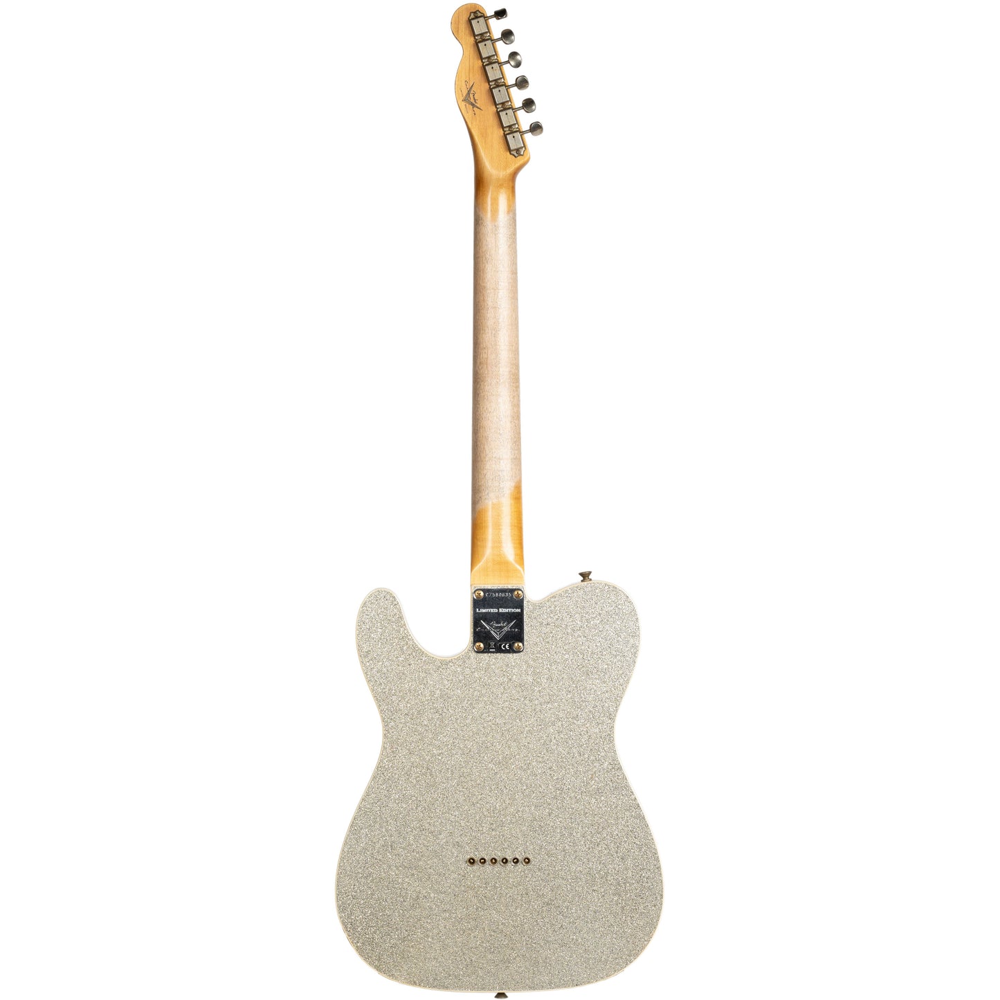 Fender Custom Shop - ‘60 Telecaster Custom Thinline - Aged Silver Sparkle