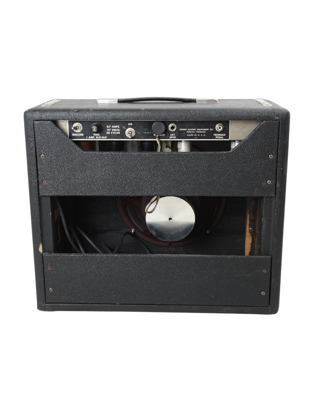 SOLD - Vintage Fender Princeton Non-Reverb Combo - USA 1963