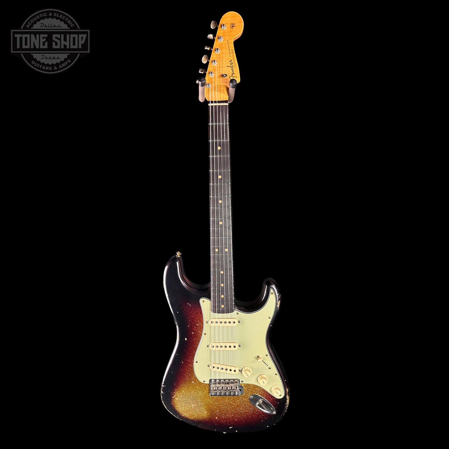 Fender Custom Shop 1963 Stratocaster Relic 3 Tone Sunburst Sparkle w/case TSLTD5OF10