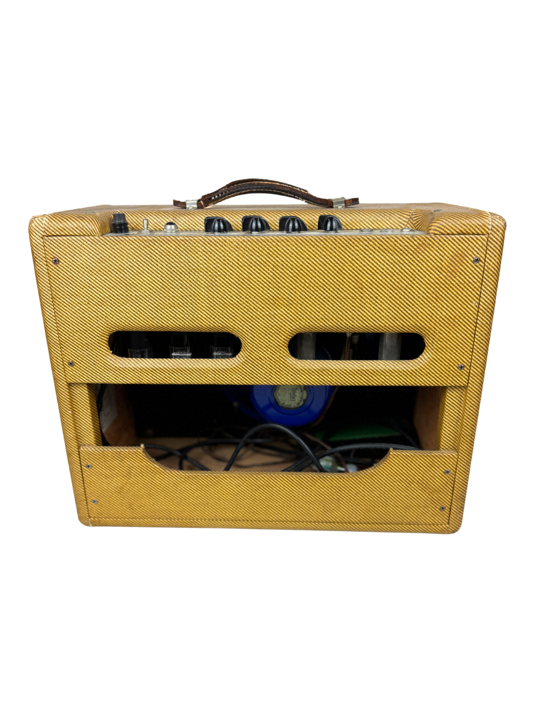 SOLD - Vintage Fender Vibrolux 5F11 Narrow Panel Tweed Combo - USA 1959