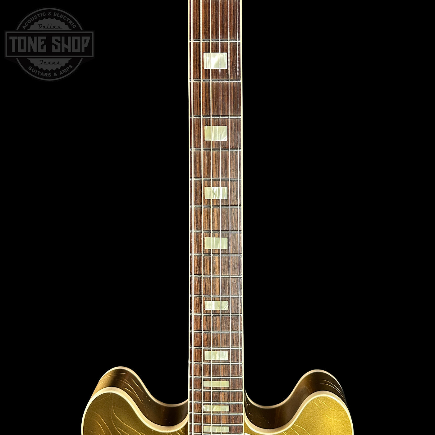 Gibson Custom Dealer Select 1964 ES-335 Double Gold w/Black Stinger Ultra Light Aged w/case 131302