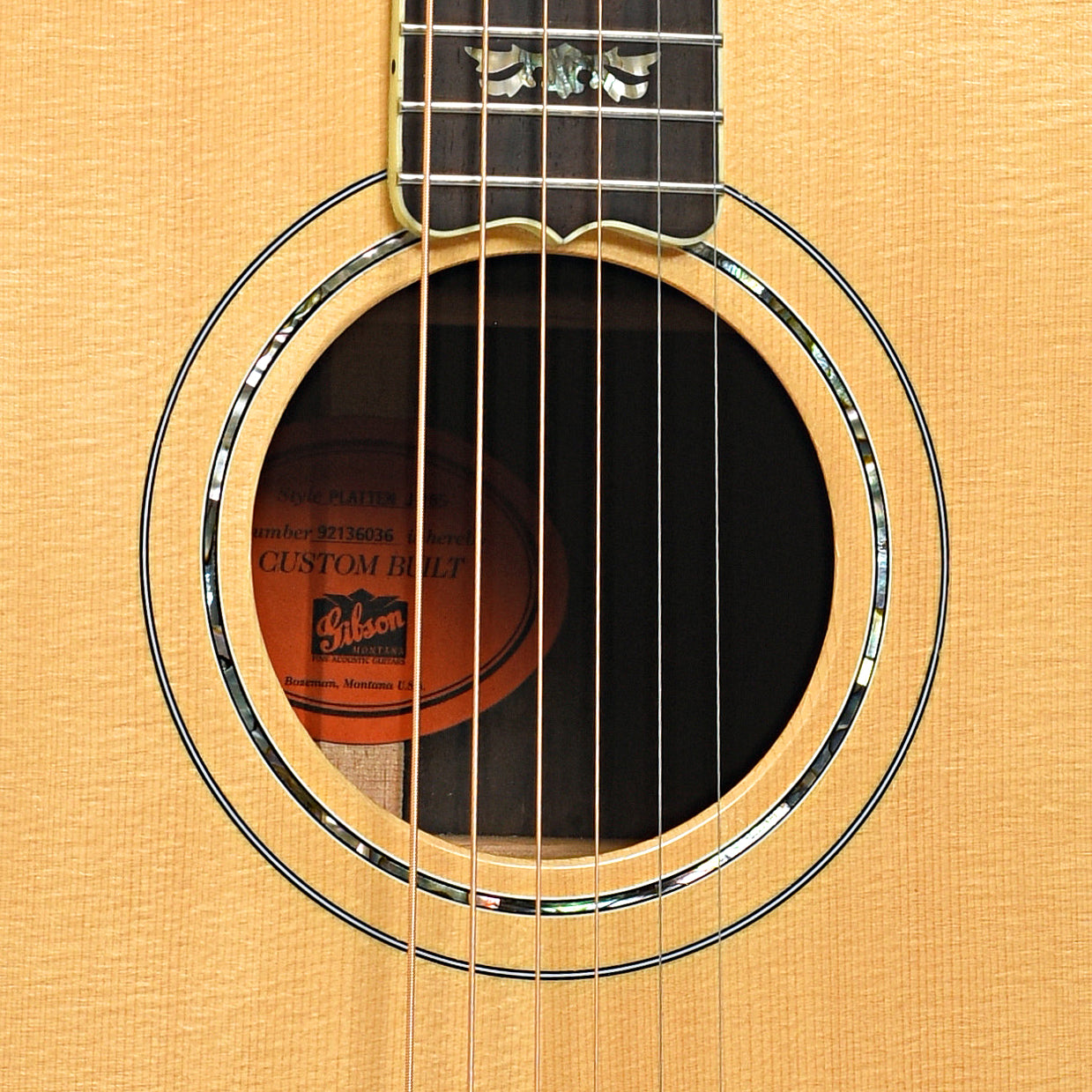 Gibson J-185 Custom Shop Acoustic Guitar (1996)