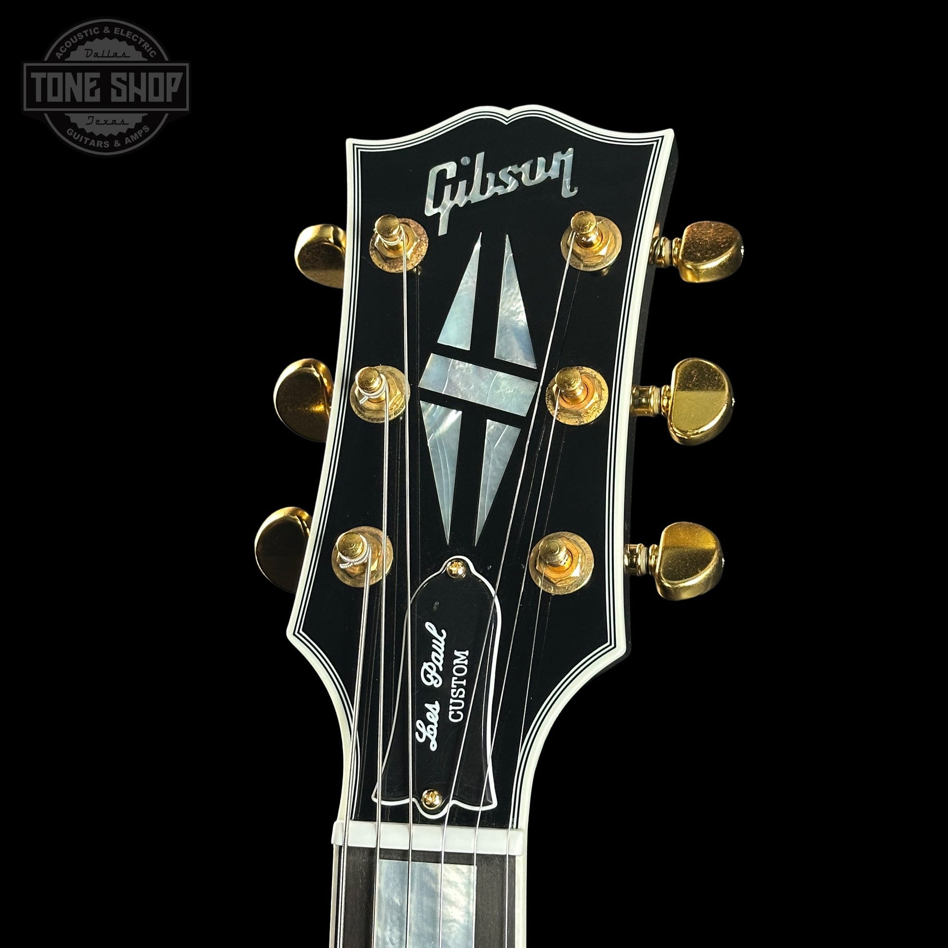 Gibson Custom Dealer Select Les Paul Custom Ebony Ultra Light Aged w/case CS502657