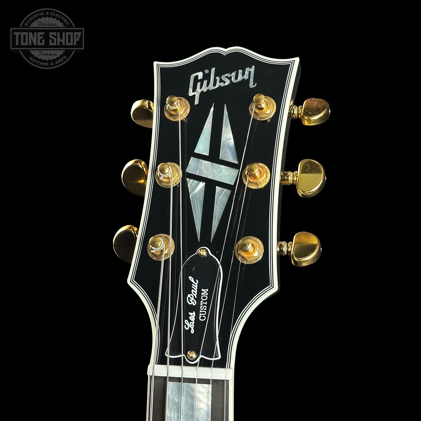 Gibson Custom Dealer Select Les Paul Custom Ebony Ultra Light Aged w/case CS502657
