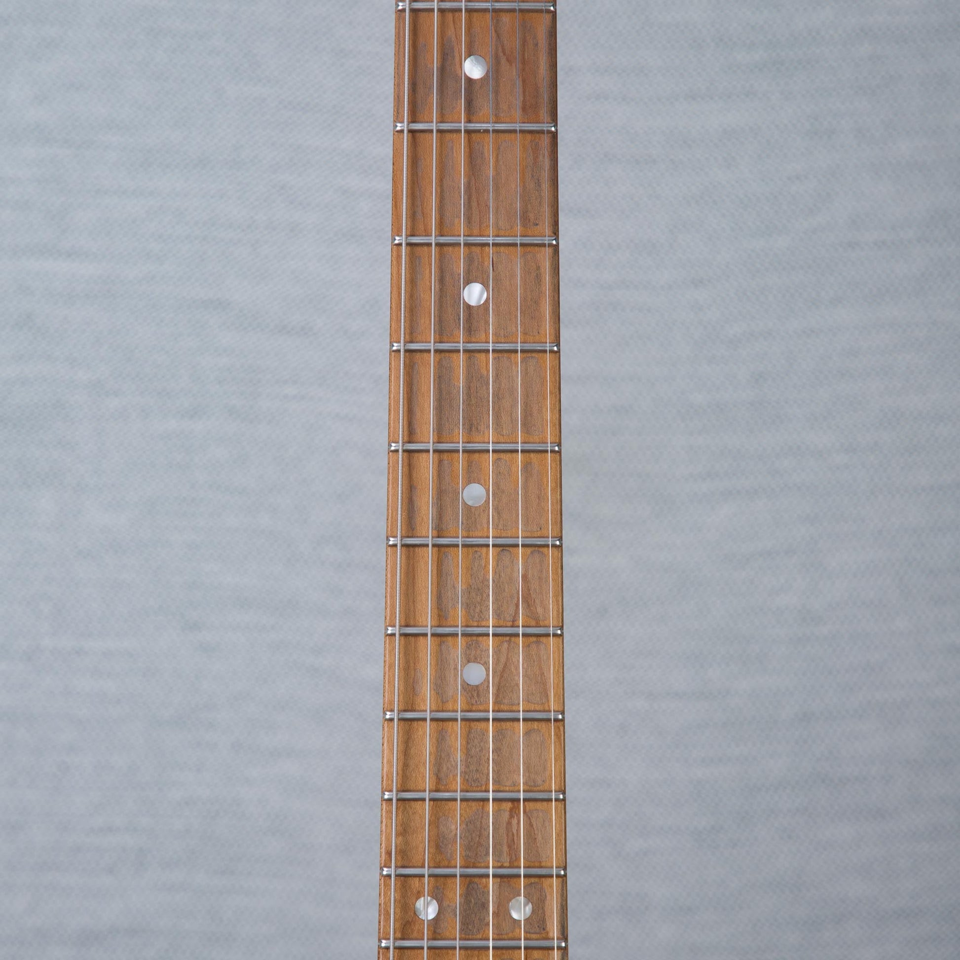 Novo Guitars Solus F2 Electric Guitar - FOF Shell Pink over Sonic Blue - #26047