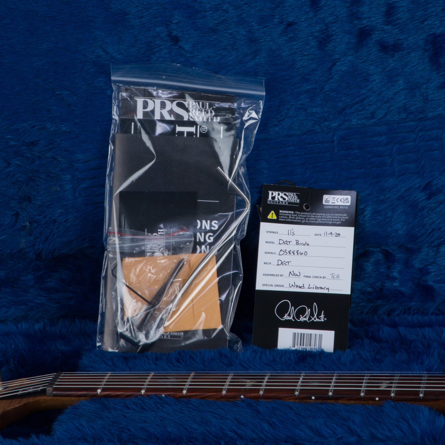 PRS Wood Library DGT Electric Guitar - Private Stock Goldstorm Fade Finish - CHUCKSCLUSIVE - #240388860 - 2024