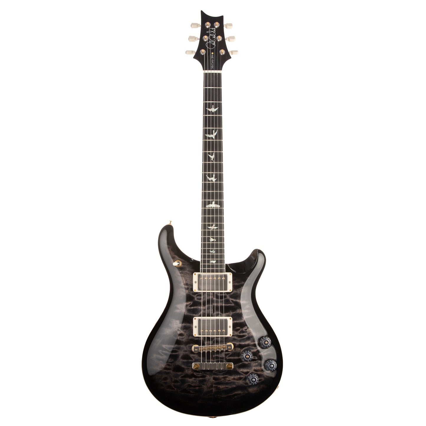 PRS McCarty 594 Quilt 10-Top Electric Guitar - Charcoal Burst Custom Color