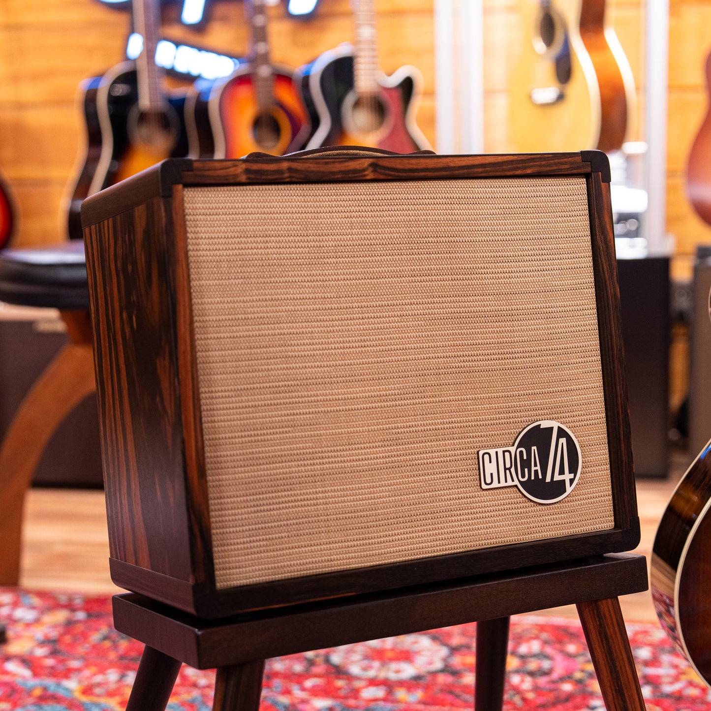 Taylor NAMM 2023 Custom #25 C22e B3025 Acoustic Electric Guitar with Circa '74 AV150-10 Combo Acoustic Guitar Amplifier