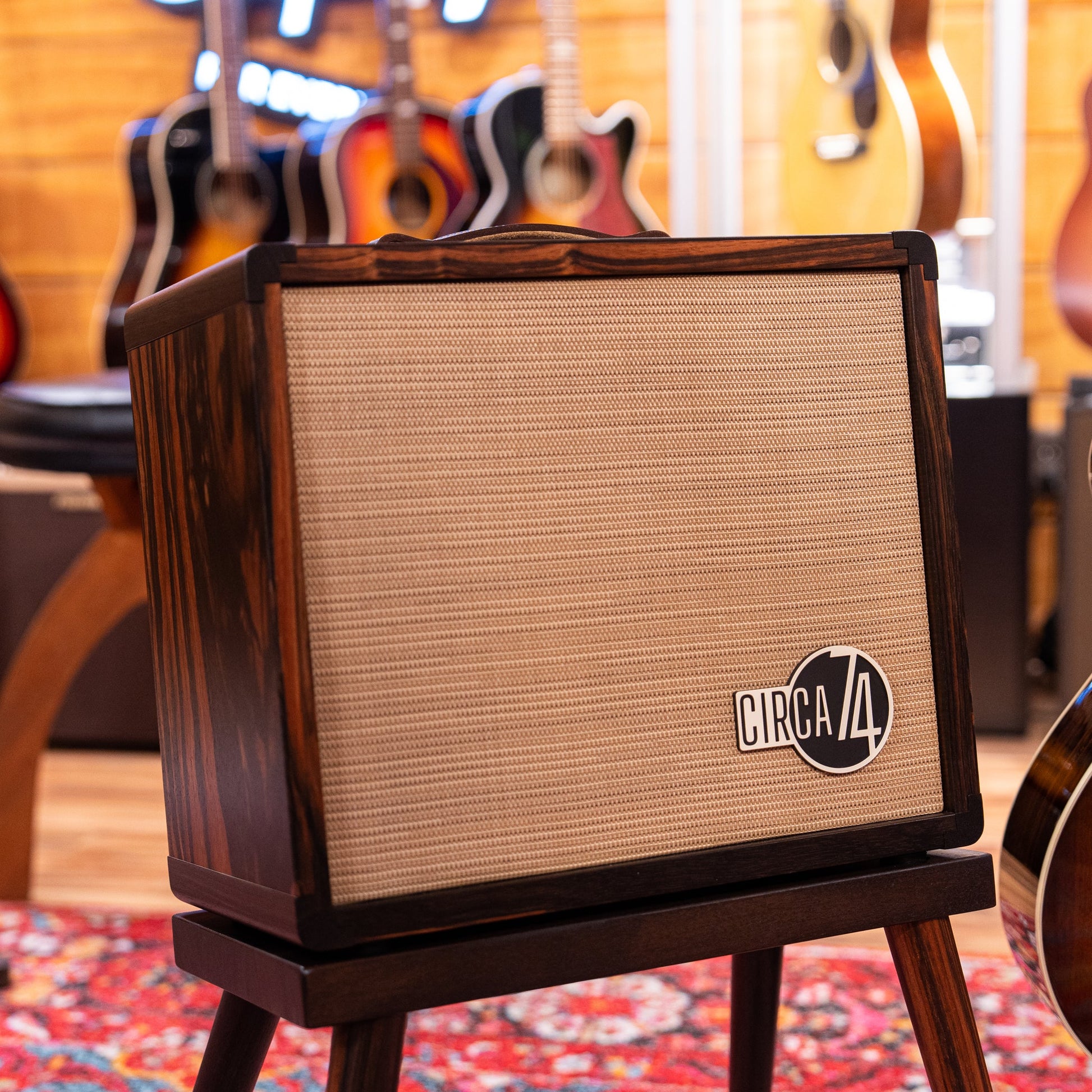Taylor NAMM 2023 Custom #25 C22e B3025 Acoustic Electric Guitar with Circa '74 AV150-10 Combo Acoustic Guitar Amplifier