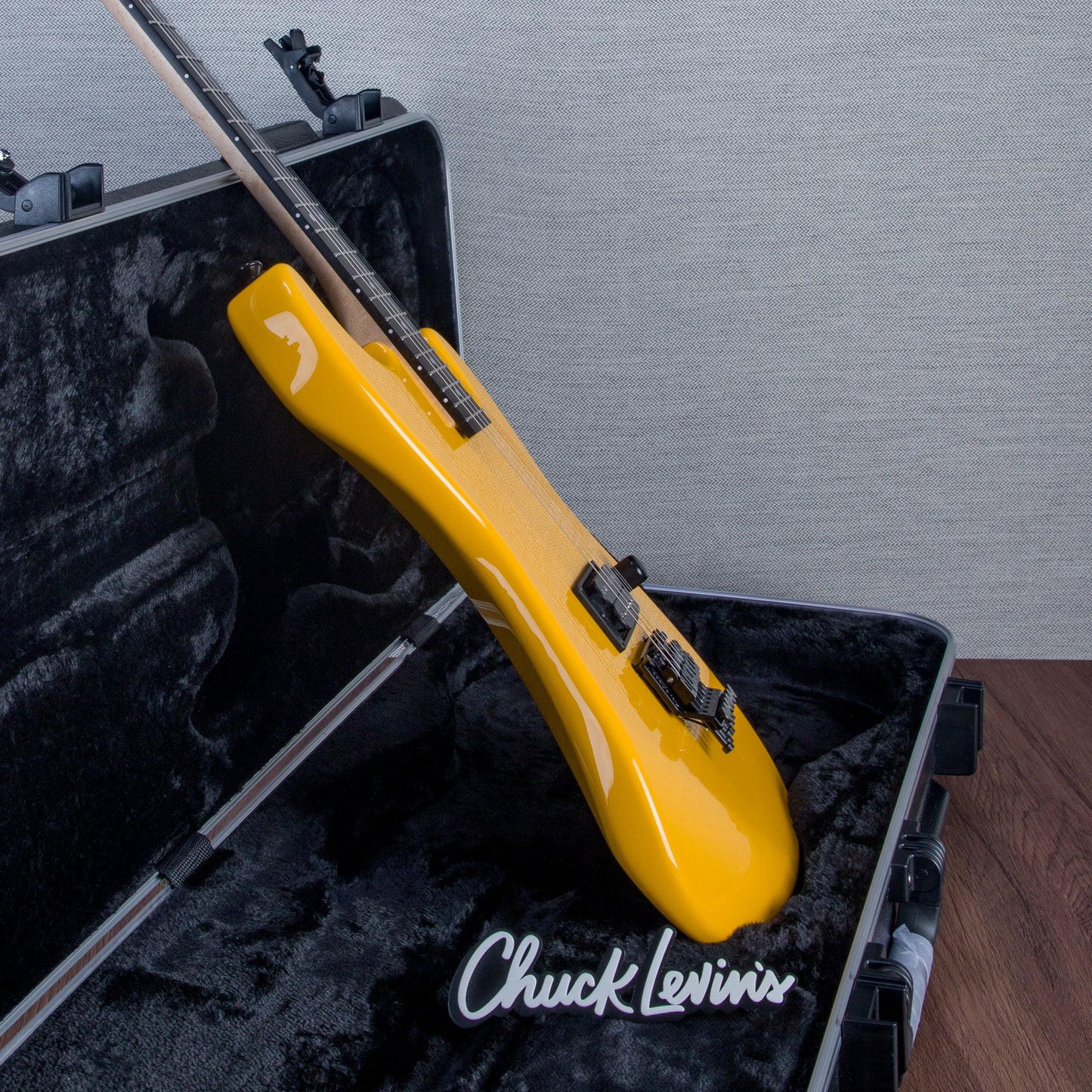 Charvel Custom Shop San Dimas 1H Floyd Rose Masterbuilt by “Big” Rob Knowles - Taxi Cab Yellow - #RK0079