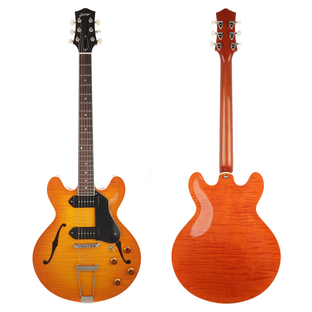 Collings I-30 LC Hollow Body Guitar - Amber Sunburst