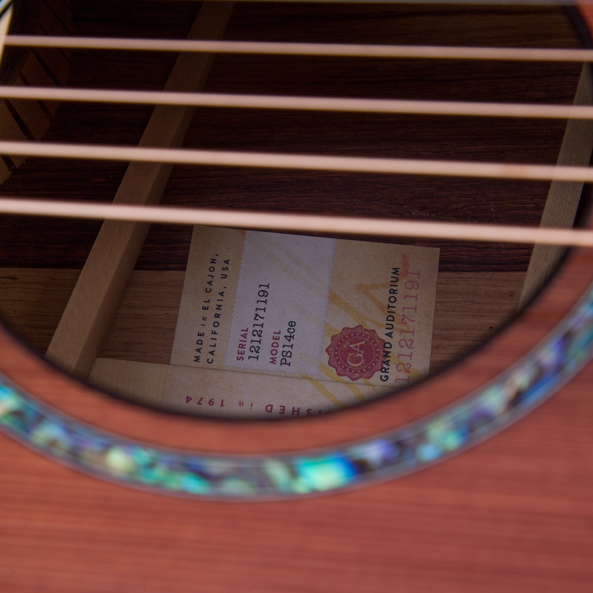 Taylor PS14ce Honduran Rosewood Acoustic Guitar