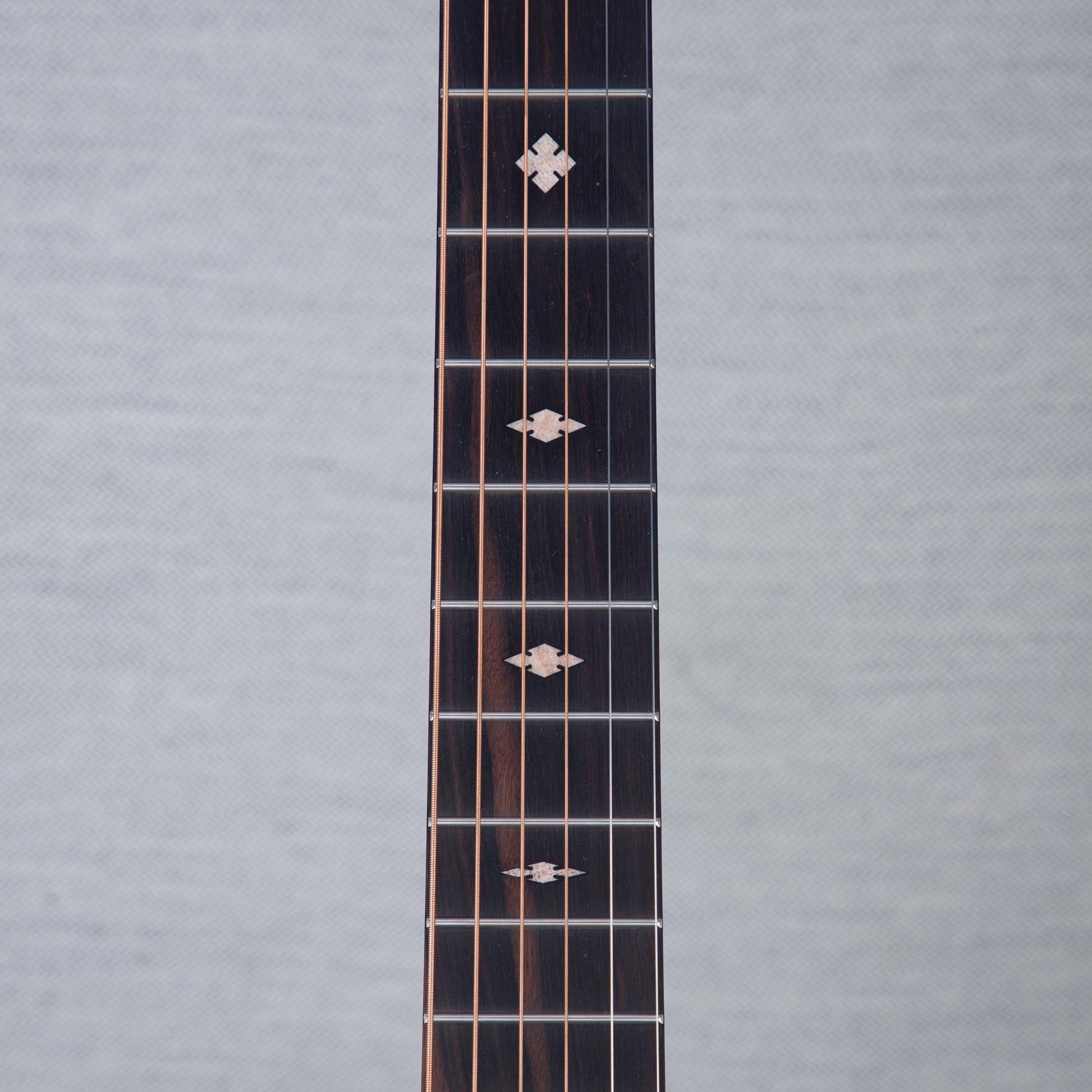 Beard Guitars Trailhead Resonator Curly Maple Acoustic Electric Guitar - Denim Blue - #1955-25