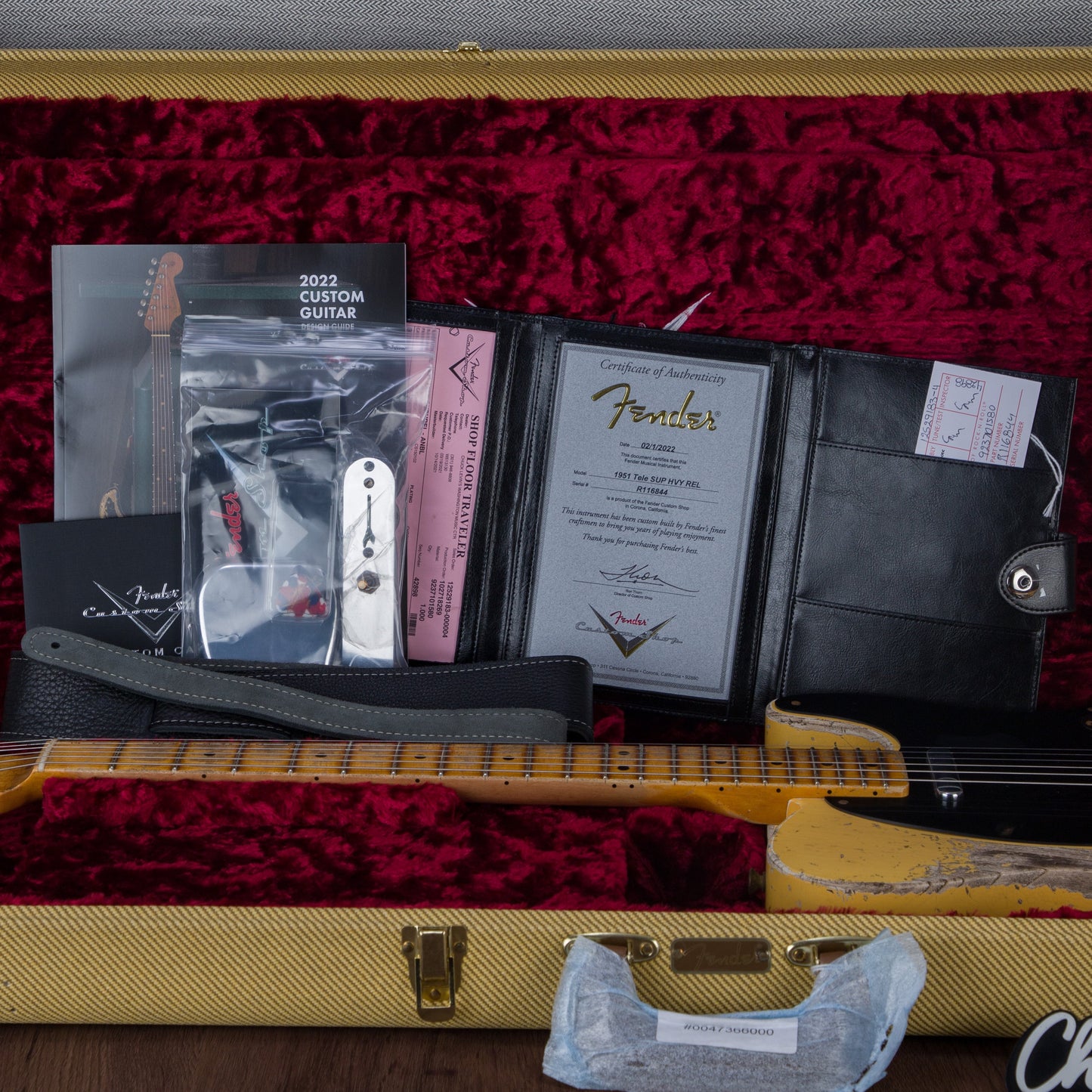 Fender Custom Shop Limited Edition #6 1951 Telecaster - Aged Nocaster Blonde - #R116844